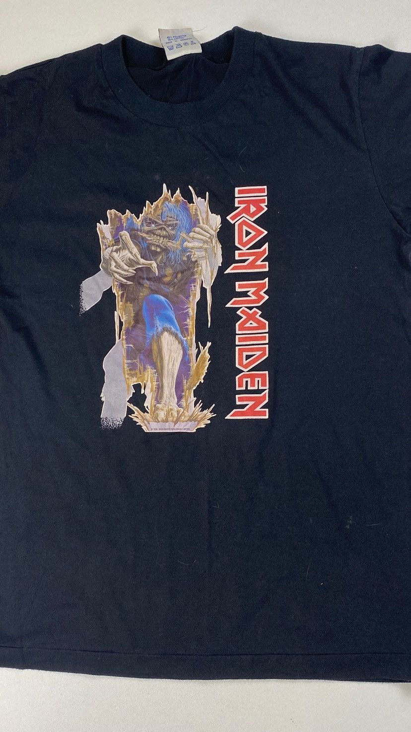 Band Tees × Vintage Vintage 1986 Iron Maiden Band Tee - M Size US M / EU 48-50 / 2 - 9 Thumbnail