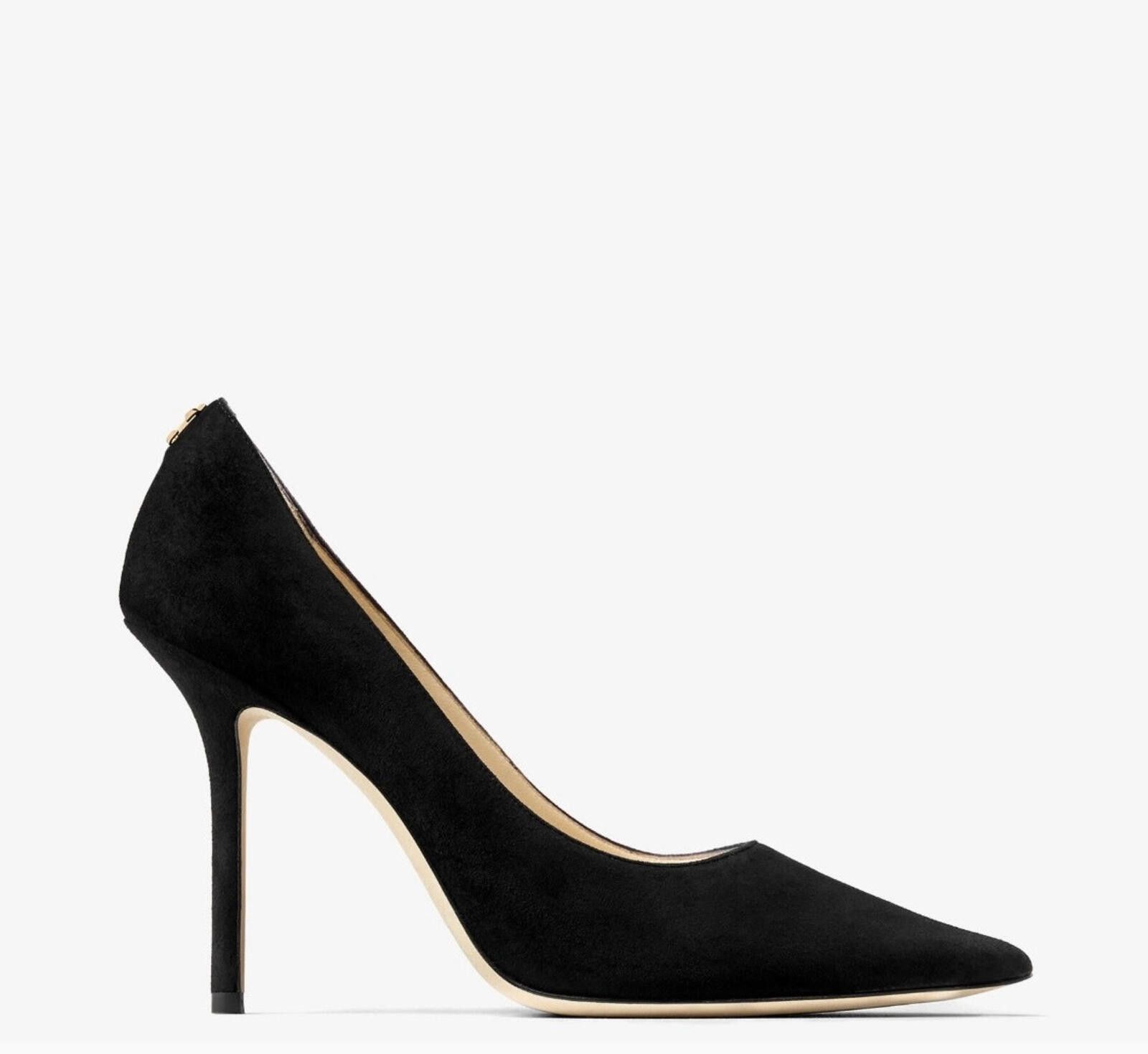 Jimmy Choo Jimmy Choo Love Suede Pumps Size US 7.5 / IT 37.5 - 1 Thumbnail