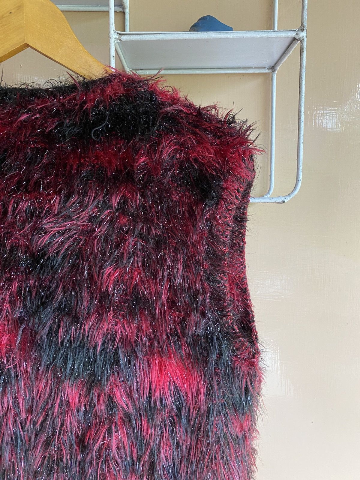If Six Was Nine Vest Mohair Japanese Vkei Tornadomart Yasuyukiishii Kmrii Size US M / EU 48-50 / 2 - 7 Thumbnail