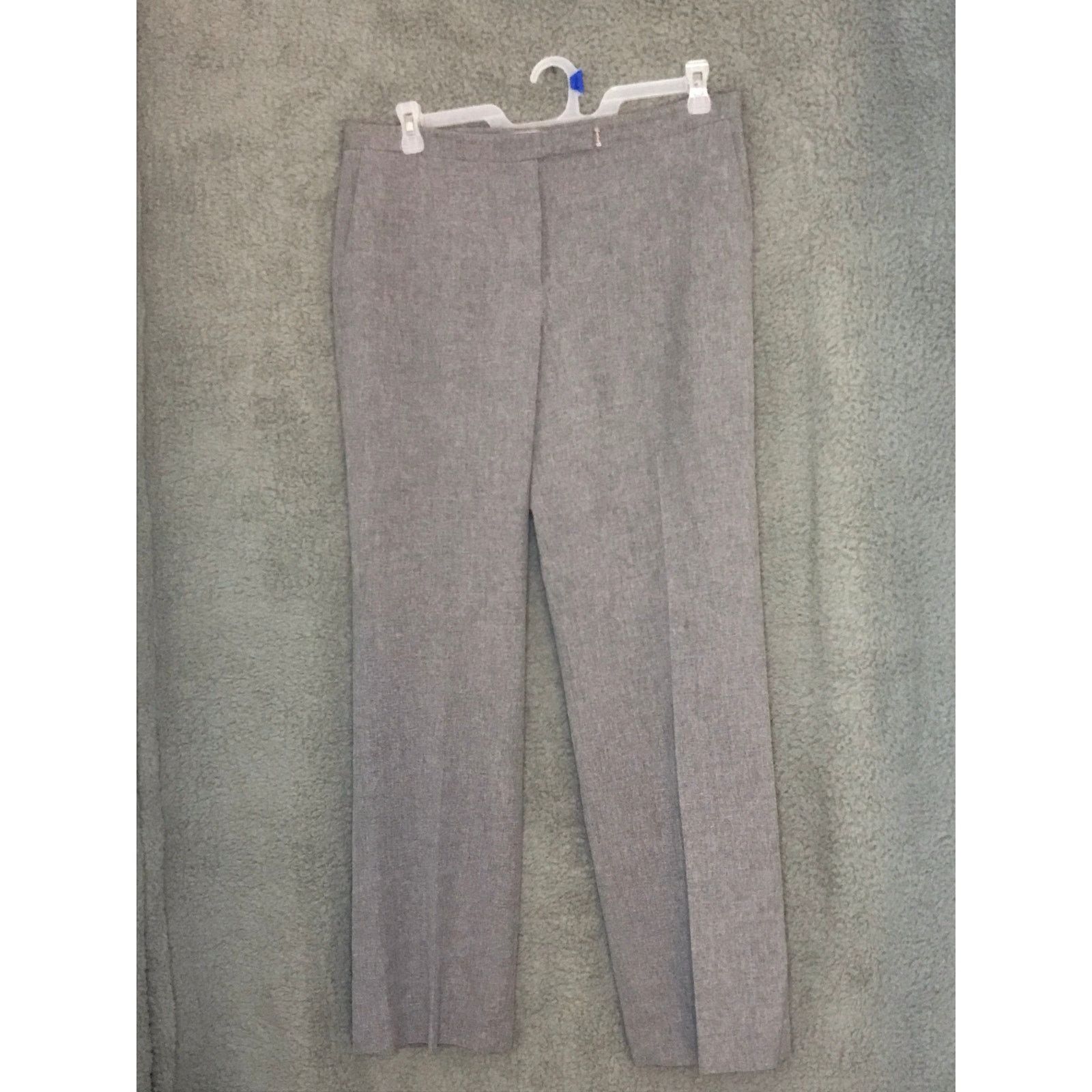 White House Black Market NWOT Ann Taylor Sophia Pant Black & White Sz 12 Size 34" / US 12 / IT 48 - 1 Thumbnail