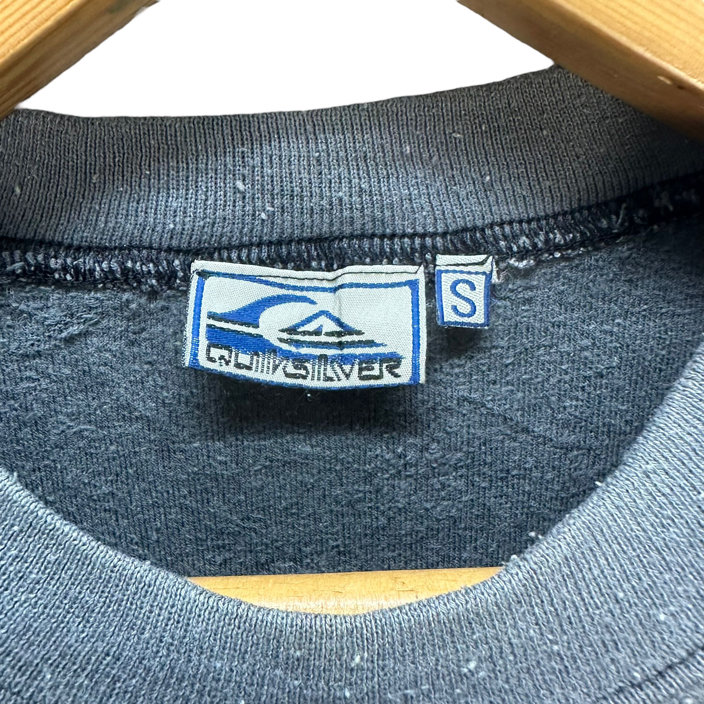 Quiksilver TRASHED🔥 QUIKSILVER FLEECE JUMPER #7640-159 Size US S / EU 44-46 / 1 - 9 Thumbnail