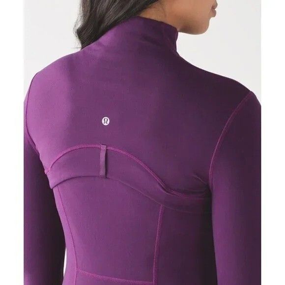 Lululemon Lululemon Magenta Full Zip Fitted Athletic Define Jacket Size M / US 6-8 / IT 42-44 - 5 Thumbnail