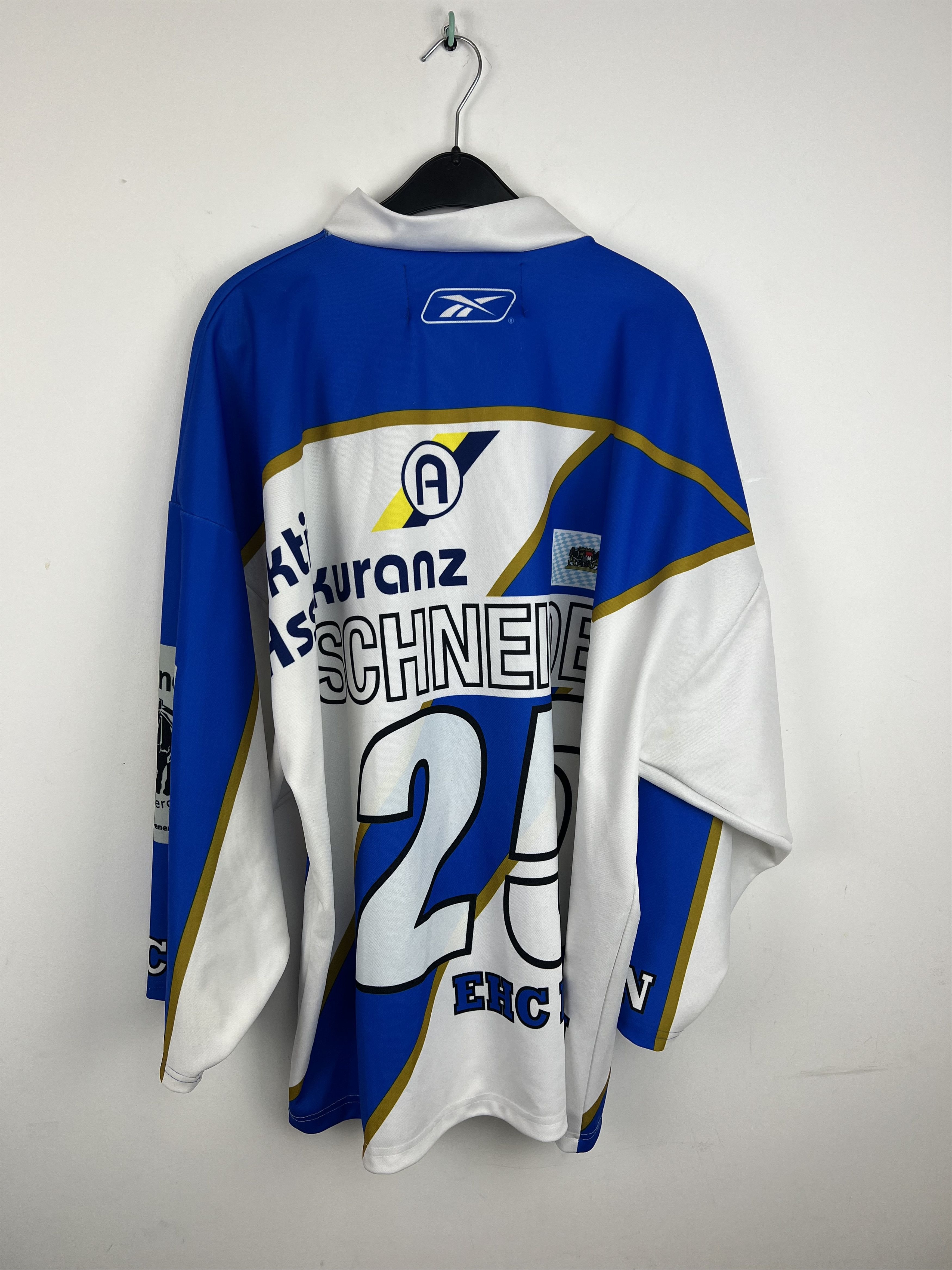 Ccm EHC Munchen München #25 SCHNEIDER hockey jersey Size US XL / EU 56 / 4 - 13 Thumbnail