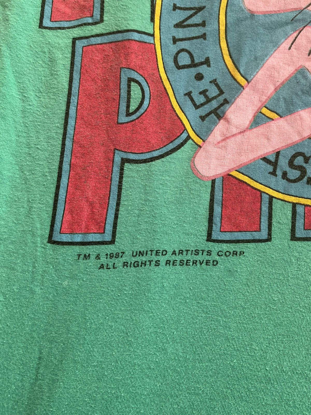 Vintage VINTAGE 1987 PINK PANTHER TSHIRT Size US L / EU 52-54 / 3 - 2 Thumbnail