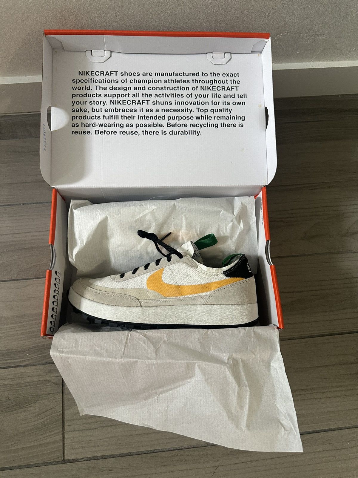 Tom Sachs × NikeCraft General Purpose Shoe Summit White 12