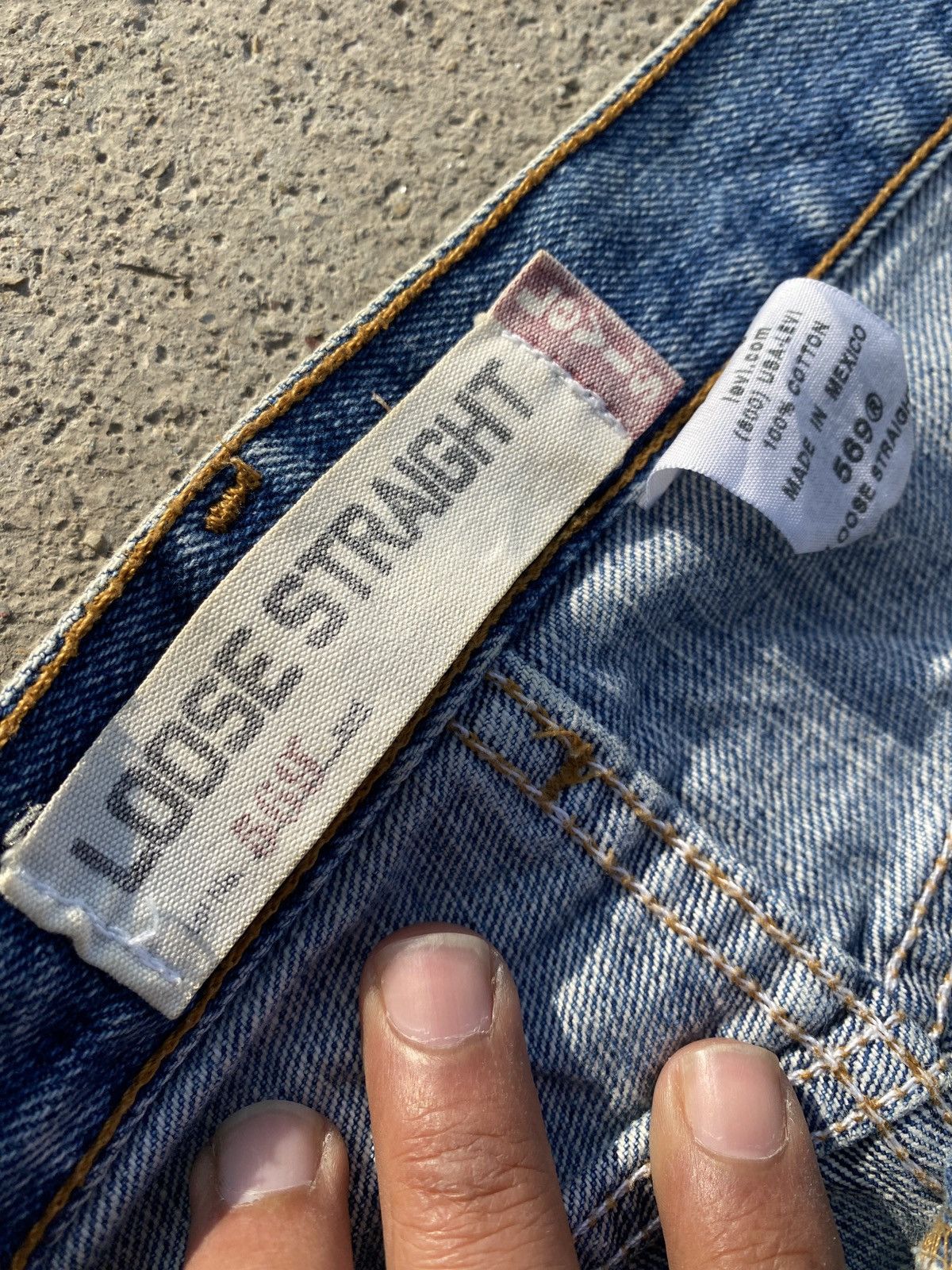 Levi's Vintage levis 569 loose straight Size US 34 / EU 50 - 10 Thumbnail