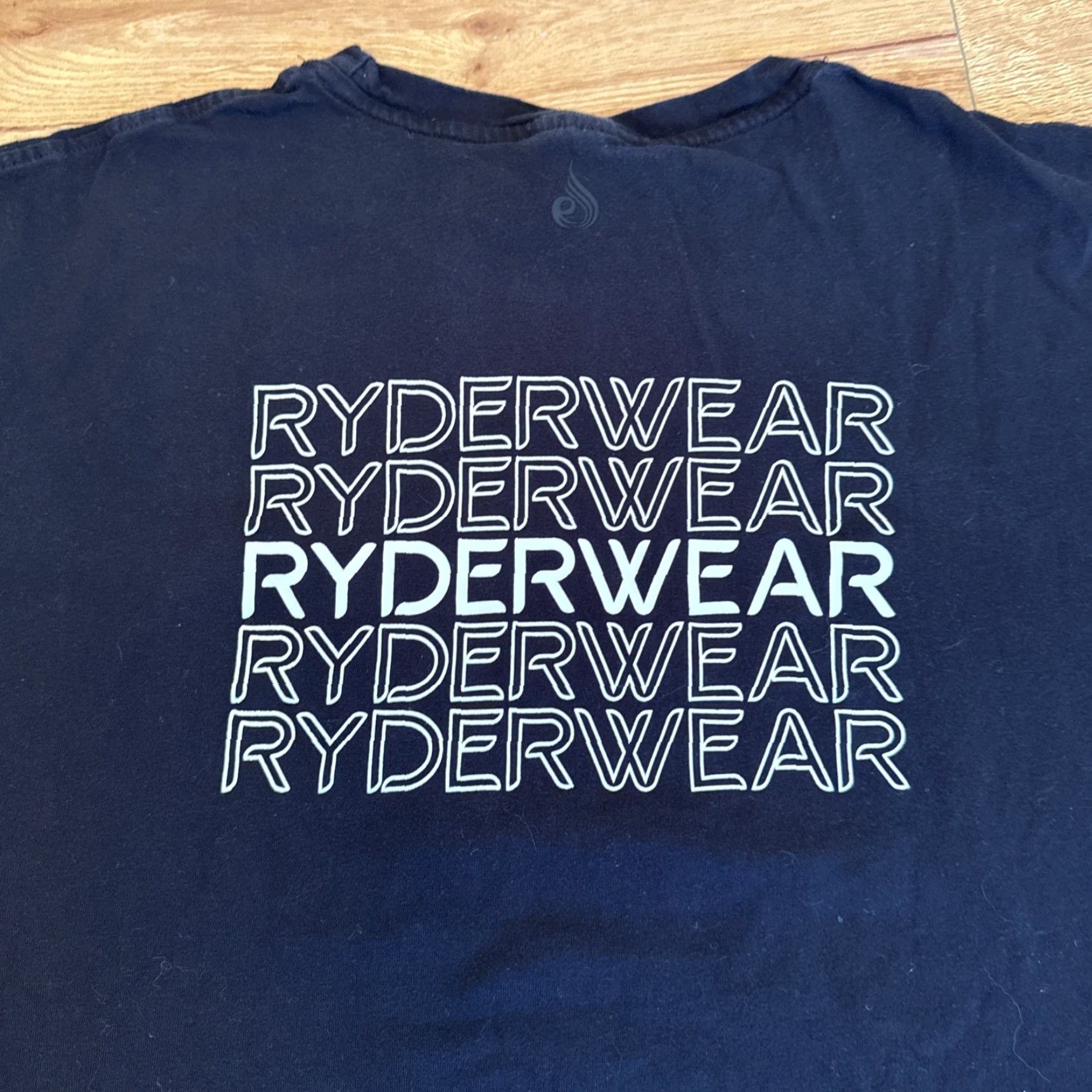 Vintage Ryderwear Co. Men's T-Shirt Small Black Cotton Short Sleeve Logo Workout Lifting Performance - Pre-owned Excellent Mens Size US S / EU 44-46 / 1 - 7 Thumbnail