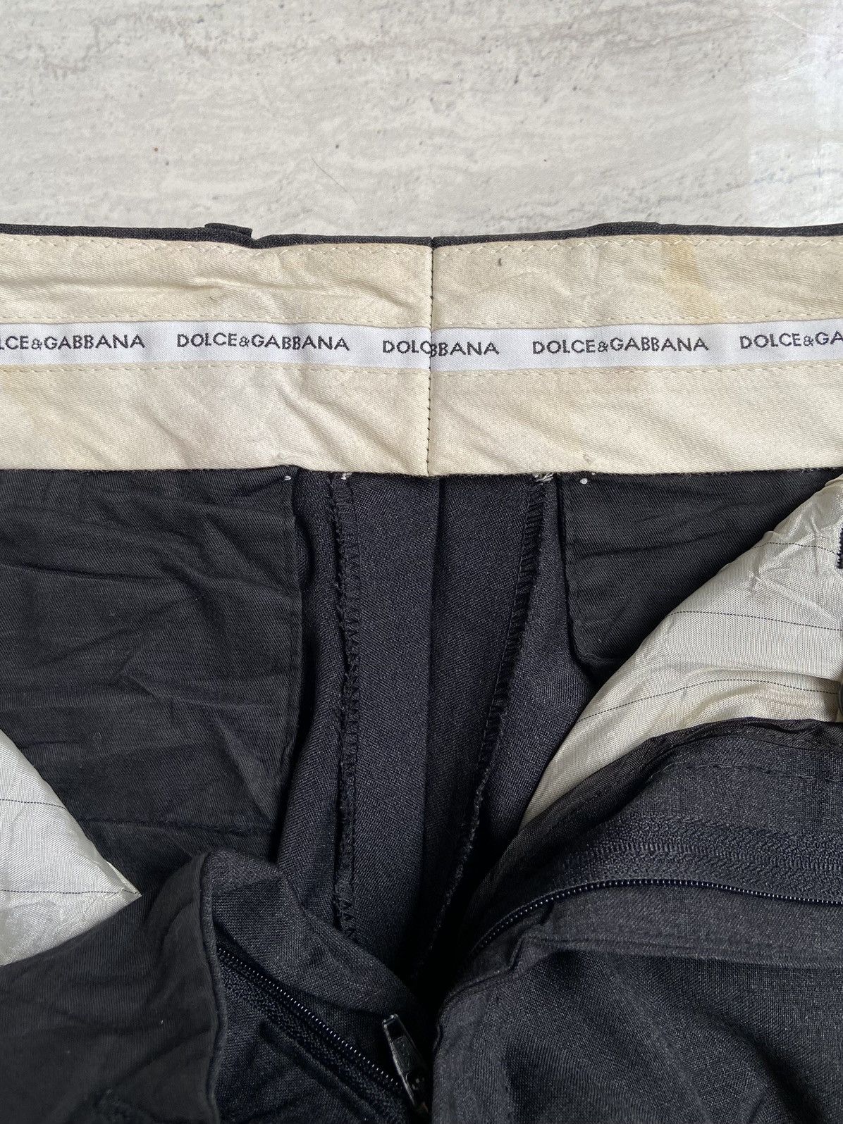 Dolce & Gabbana DOLCE & GABBANA Black Long Pants Size US 30 / EU 46 - 5 Thumbnail