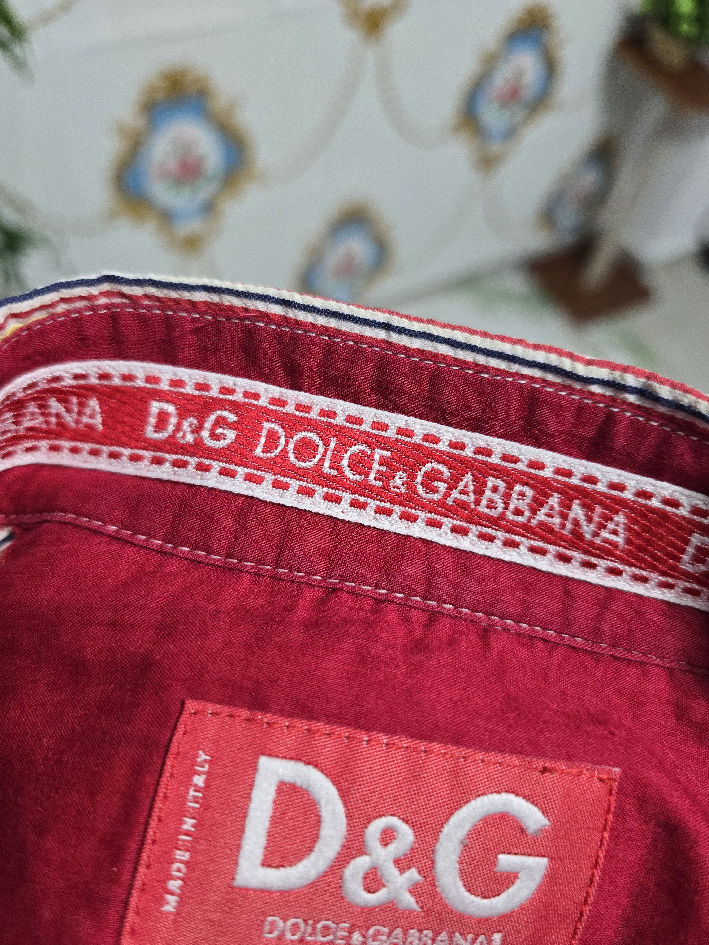 Dolce & Gabbana DOLCE & GABBANA vintage very RARE shirt y2k Size US M / EU 48-50 / 2 - 10 Thumbnail