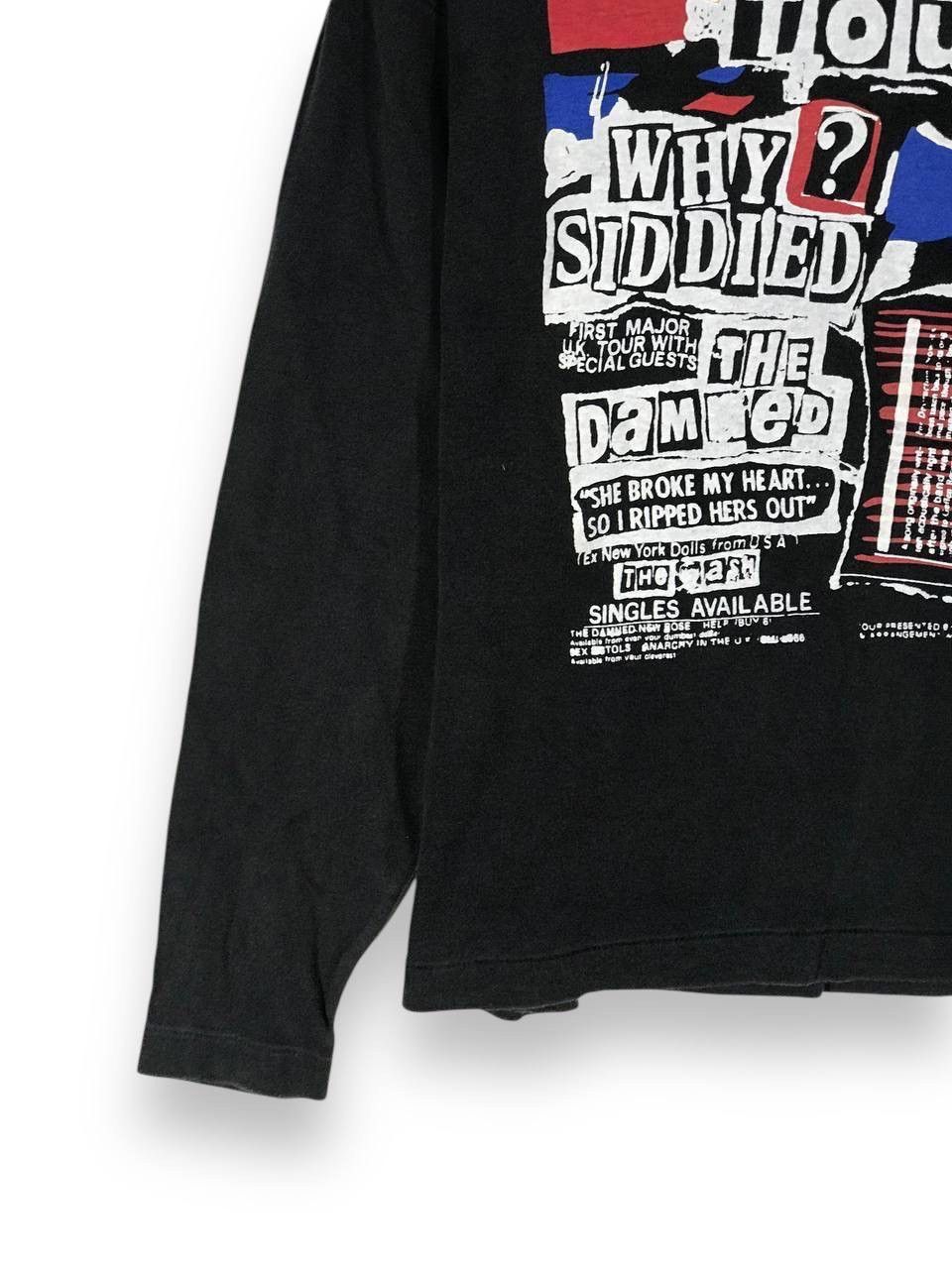 Band Tees × Vintage vintage sex pistols sid vicious punk band why sid died Size US M / EU 48-50 / 2 - 4 Thumbnail