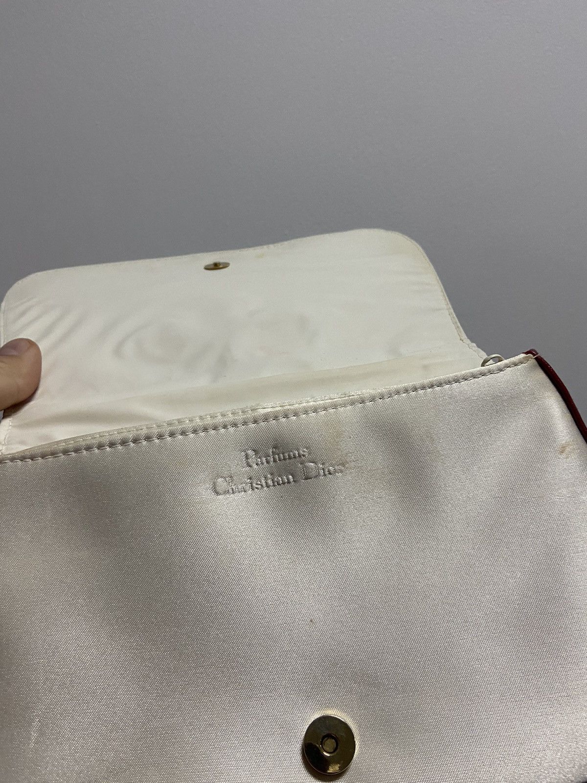 Christian Dior Monsieur × Vintage Christian Dior Parfums Vintage pouch Bag big logo CD Size ONE SIZE - 5 Thumbnail