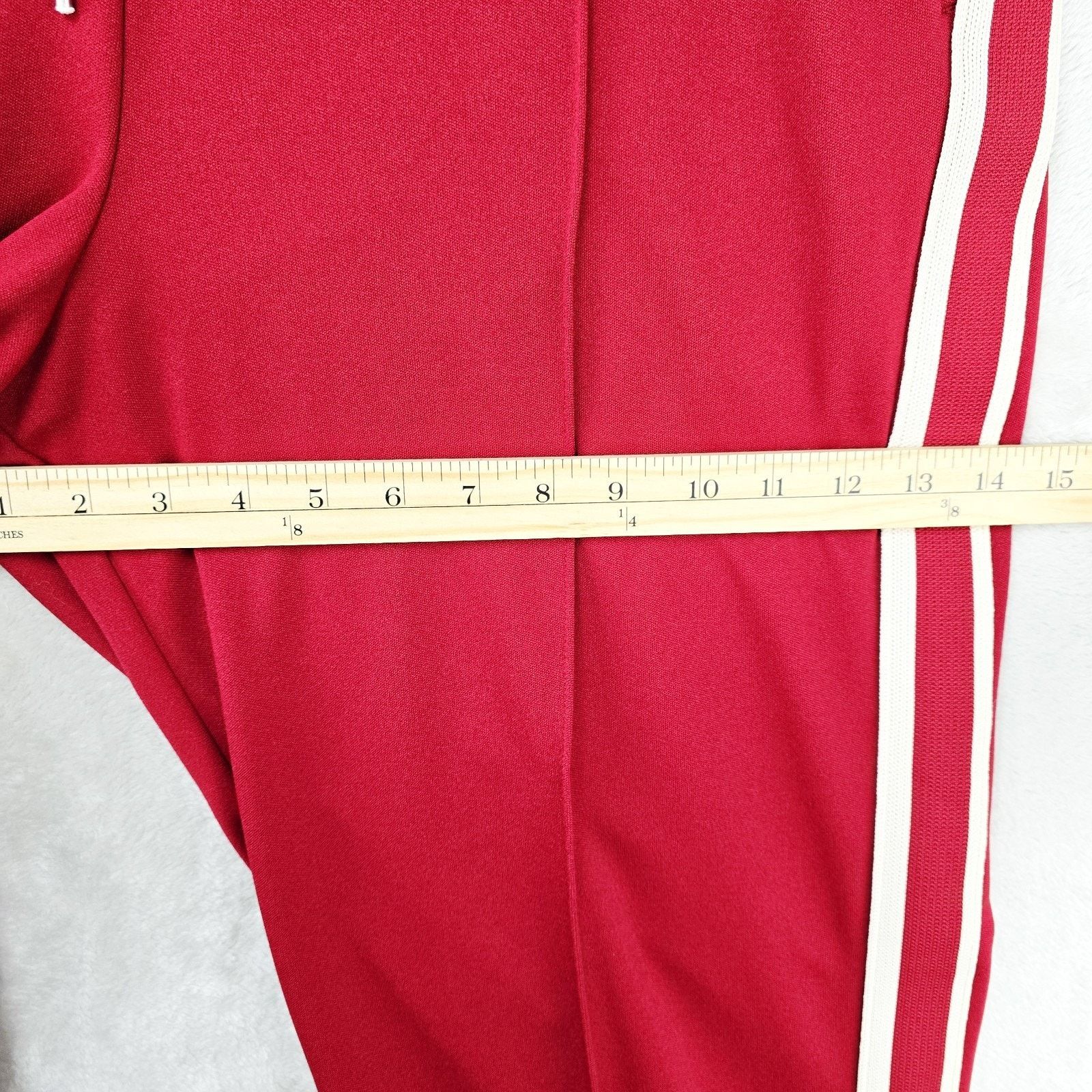 Gap GAP Track Pants Size XL red Striped Tricot Straight Baggy Size US 36 / EU 52 - 12 Thumbnail