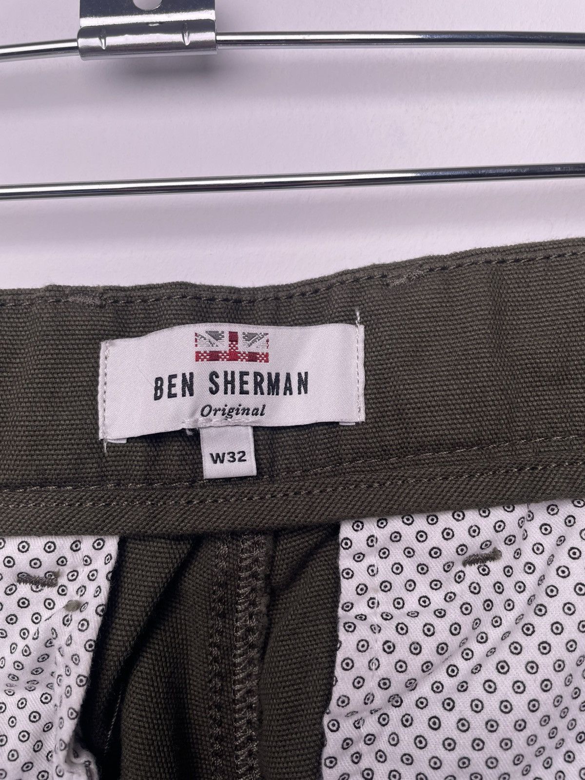 Ben Sherman Ben Sherman Stretch Skinny Chino Pants Dark Green W32 Size US 32 / EU 48 - 6 Thumbnail