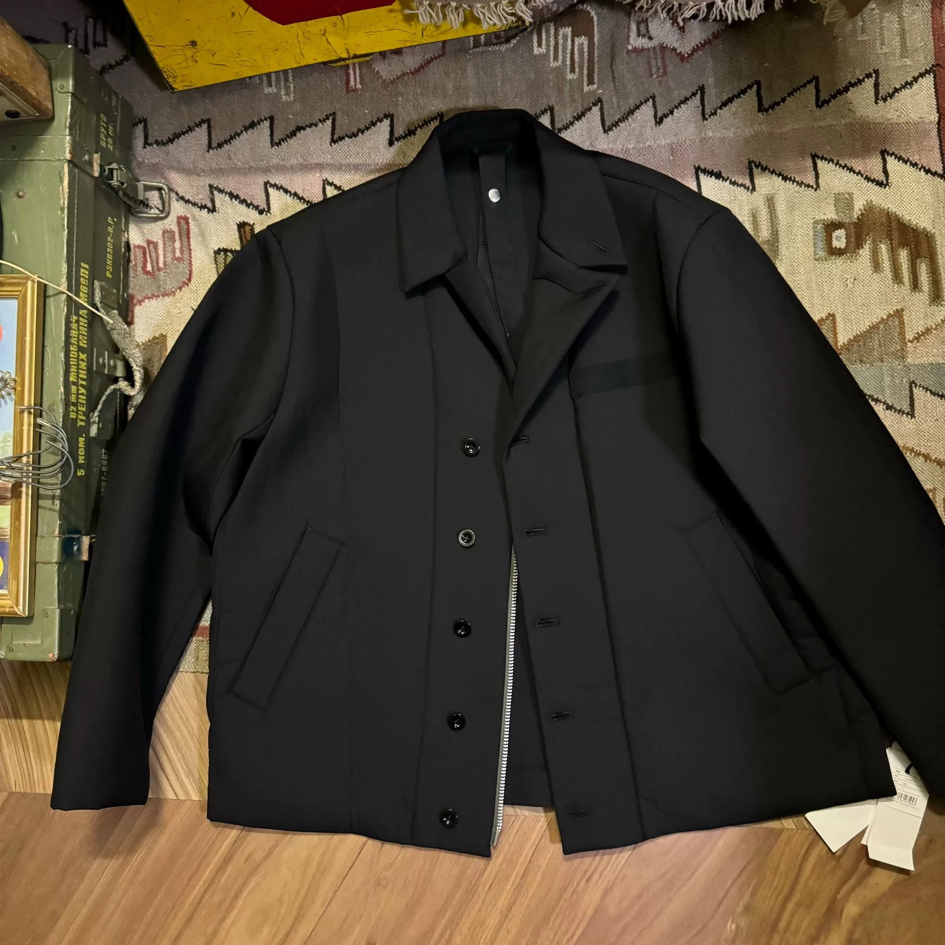 Comme des Garcons Sacai Button-Up Padded Jacket Size US M / EU 48-50 / 2 - 1 Thumbnail