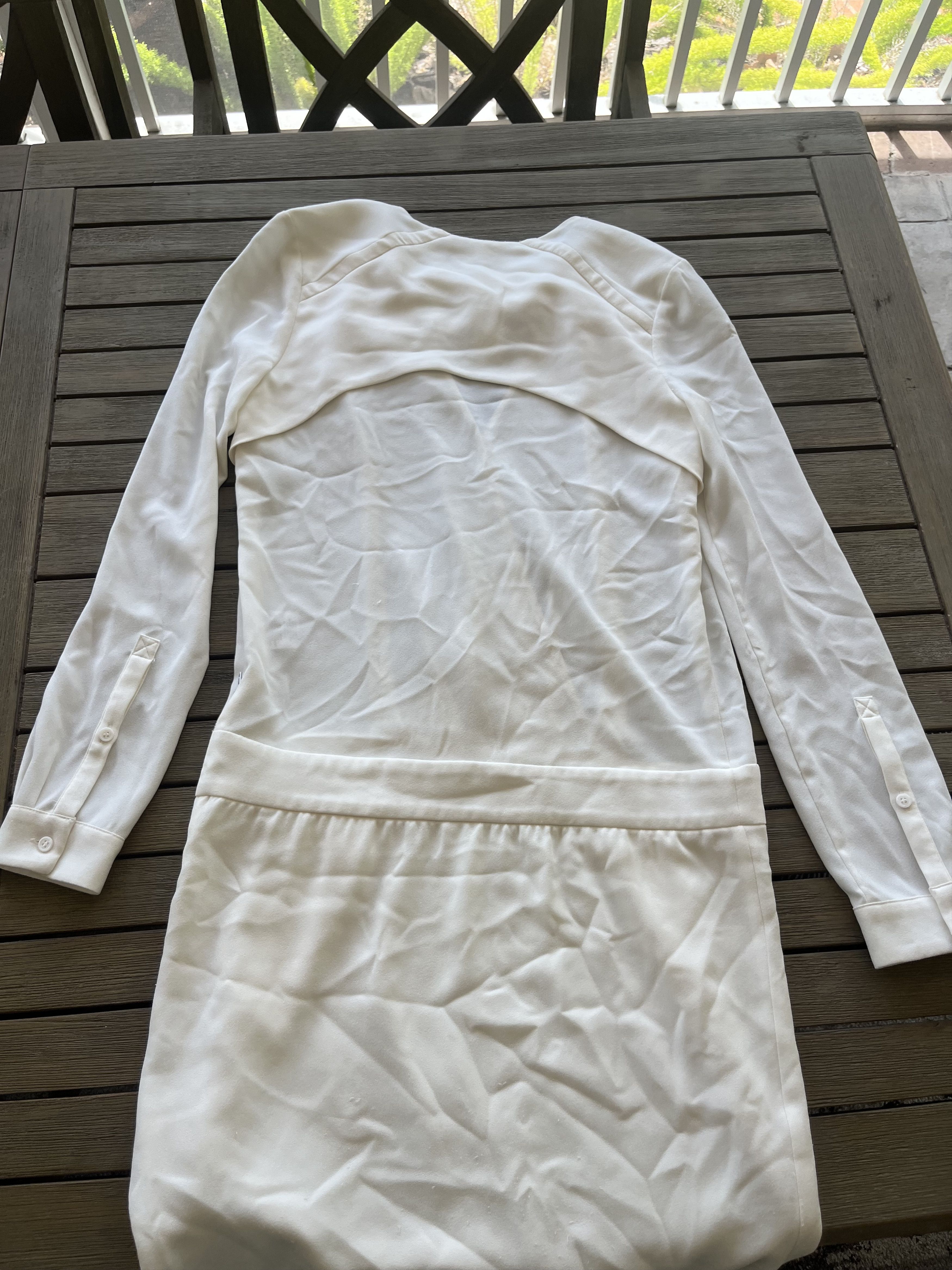 Iro × Vintage IRO White Dress Size XS / US 0-2 / IT 36-38 - 2 Thumbnail