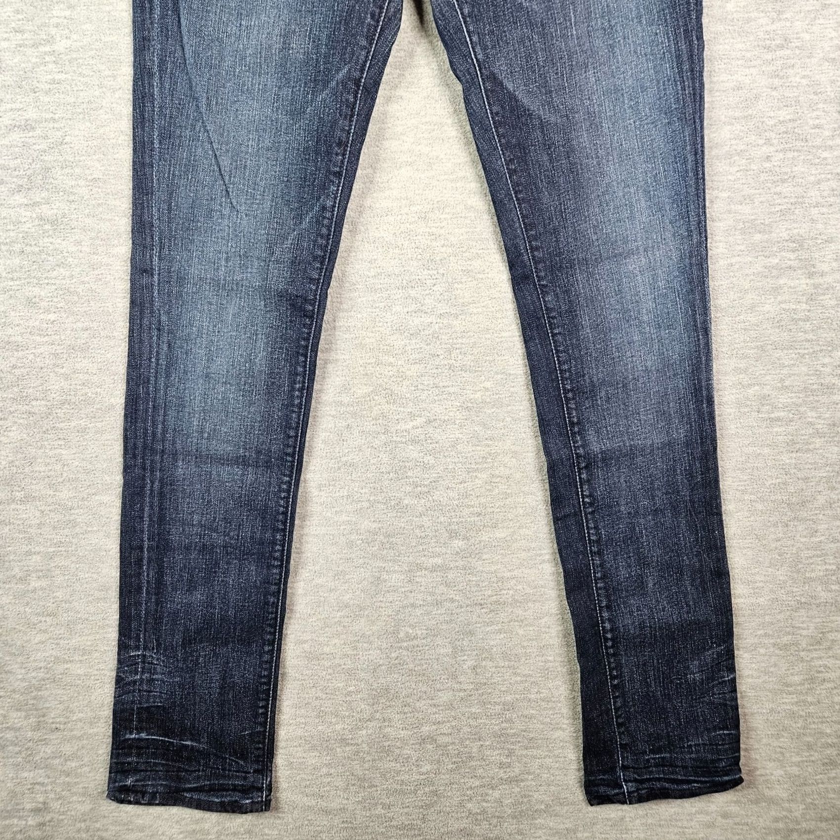 7 For All Mankind 7 For All Mankind Roxanne Skinny Jeans Blue 27 NEW Women Regular Casual Denim Cotton/Spandex 5-Pocket Size 27" / US 4 / IT 40 - 7 Thumbnail