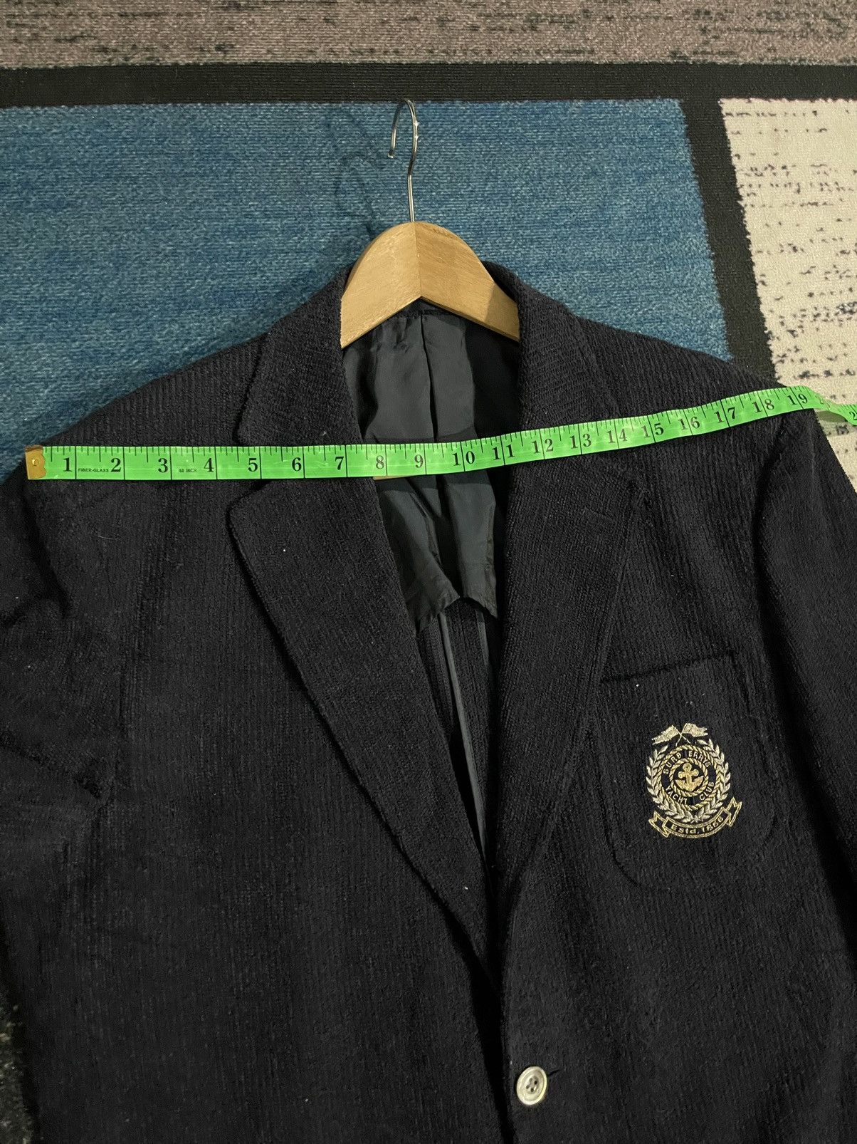 Burberry Vintage Burberrys Yacht Club Cudroy Coat Blazer Size 42L - 18 Thumbnail