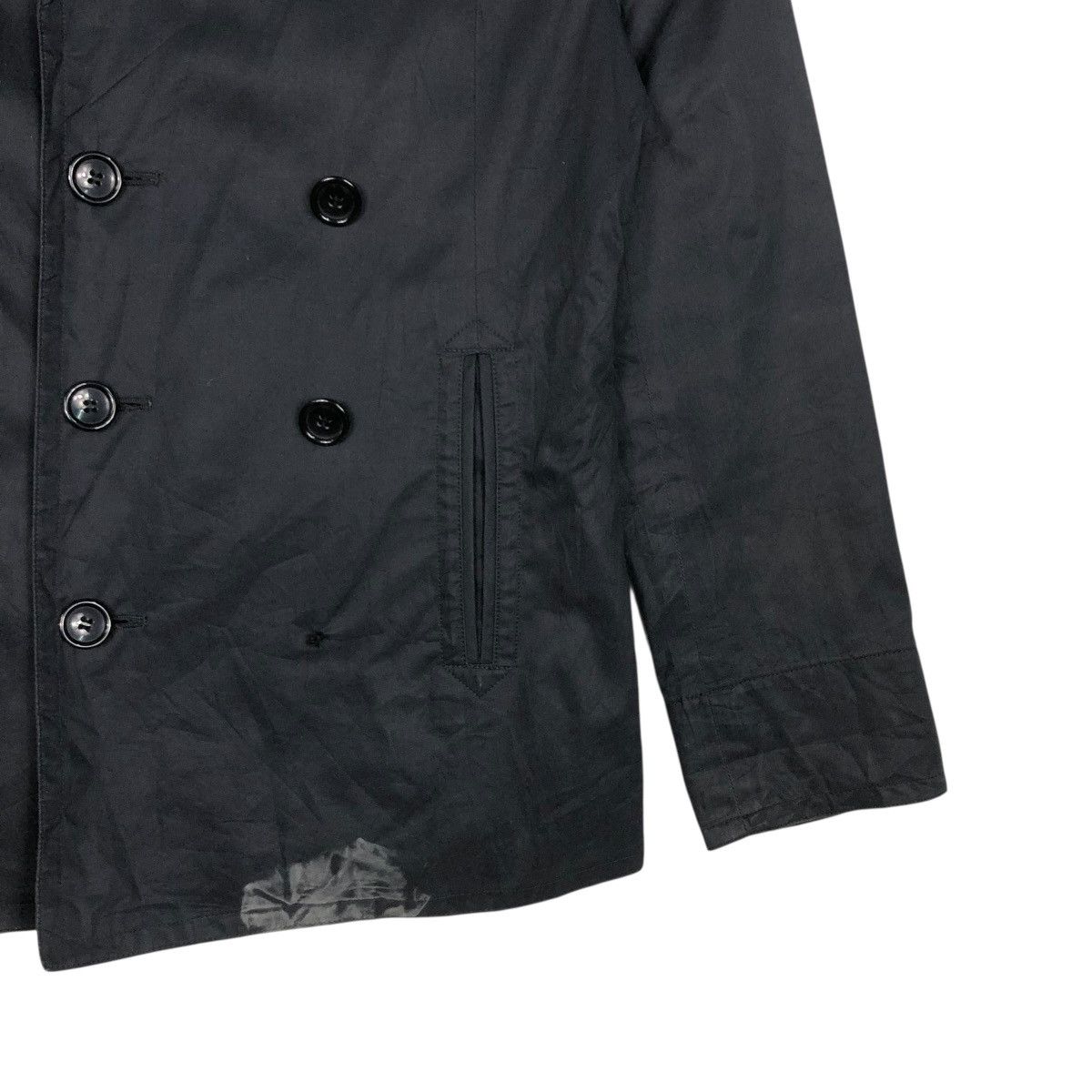 Japanese Brand 🔥CROPED BIKER JACKET DOUBLE BREAST TYU NA MADE IN JAPAN Size US S / EU 44-46 / 1 - 7 Thumbnail