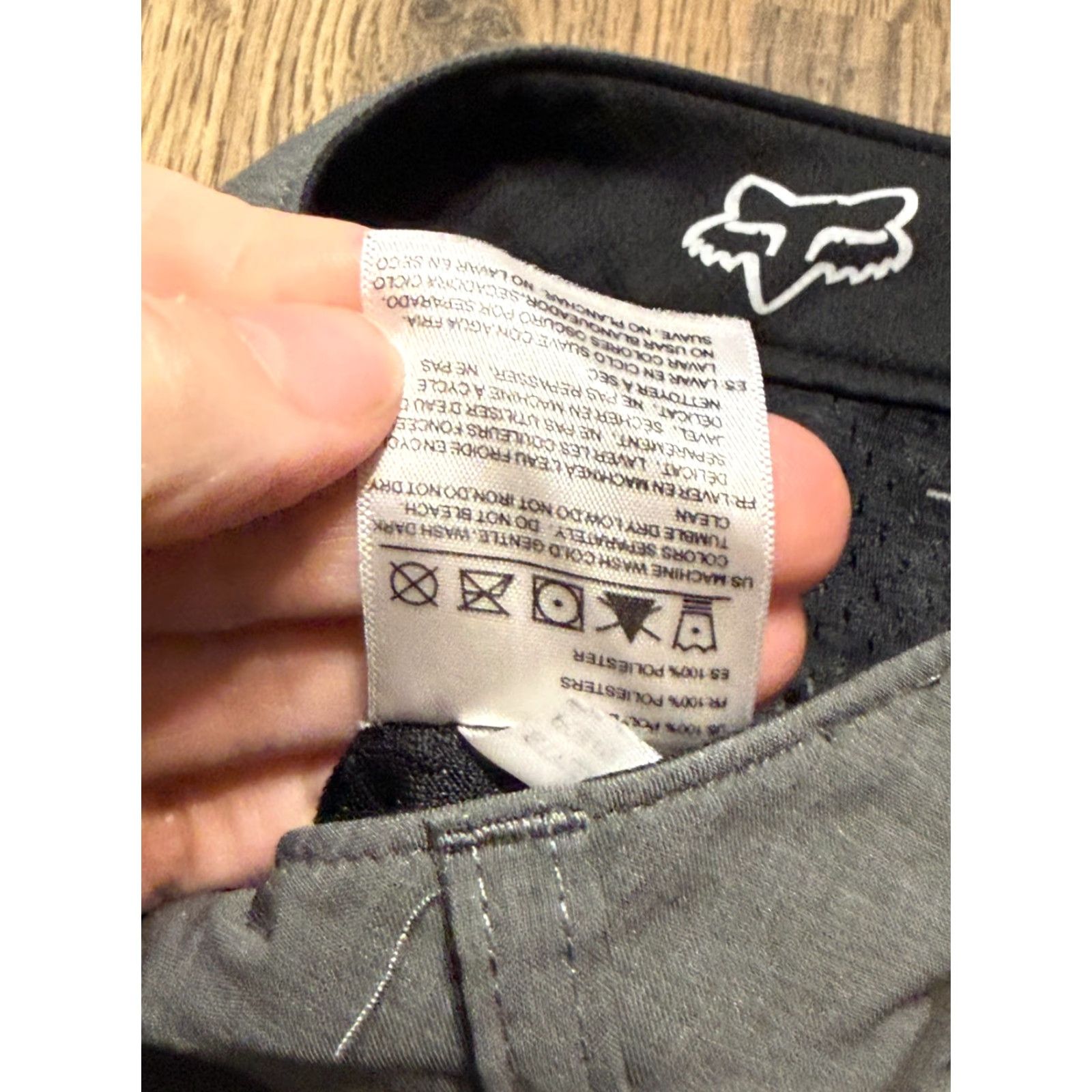 Vintage Fox Shorts Men Chino Flat Front Gray 31 Regular Front Pockets Casual Size US 31 - 7 Thumbnail