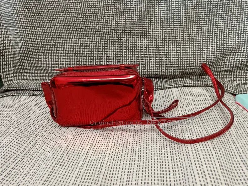 Vivienne Westwood Vivienne Westwood size os Patent leather red bag, Saturn lo Size ONE SIZE - 4 Thumbnail