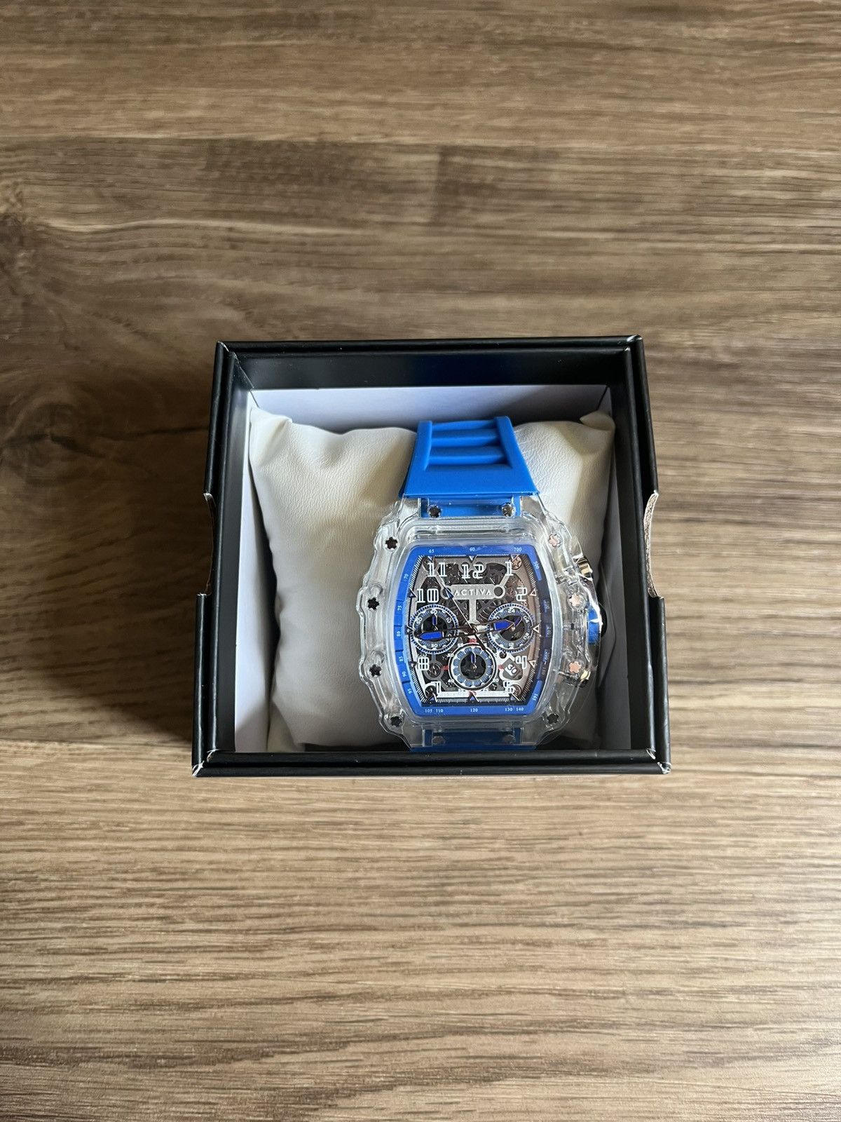 Invicta Activa Invicta Men's Watch w/ Skeleton Dial - 44.3mm, Blue Size ONE SIZE - 2 Thumbnail