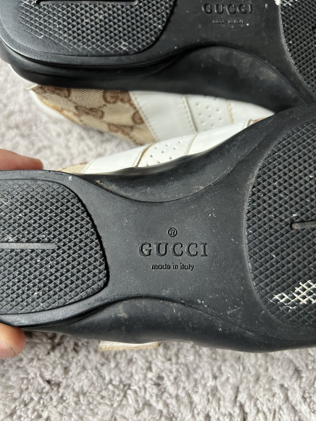Gucci × Vintage Gucci Monogram Shoes Size US 5.5 / EU 38 - 11 Thumbnail