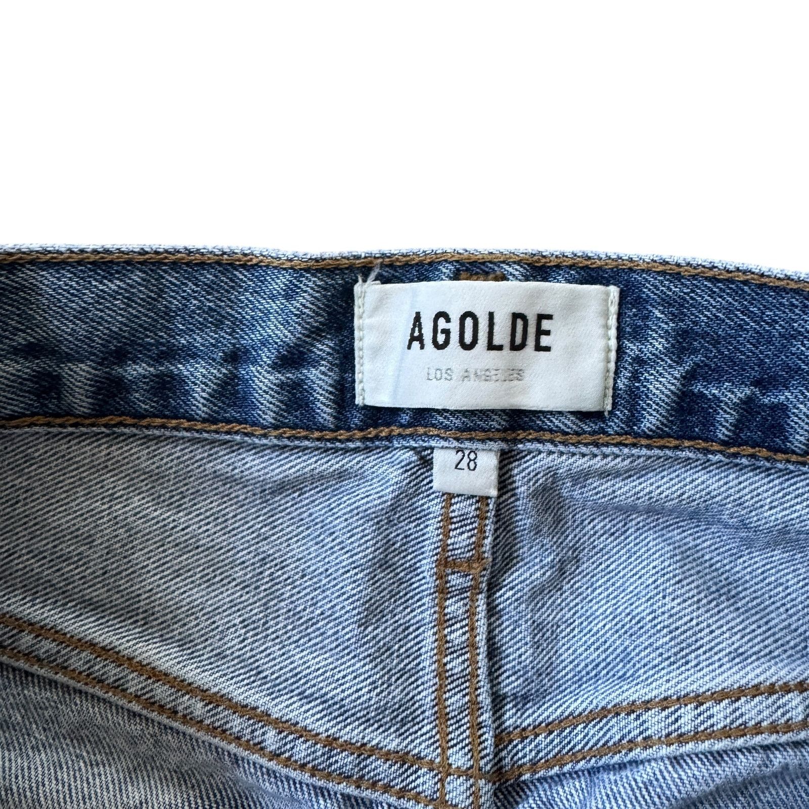 Agolde AGOLDE Wyman Vintage Straight Jean Ratio Wash Size 28" / US 6 / IT 42 - 5 Thumbnail