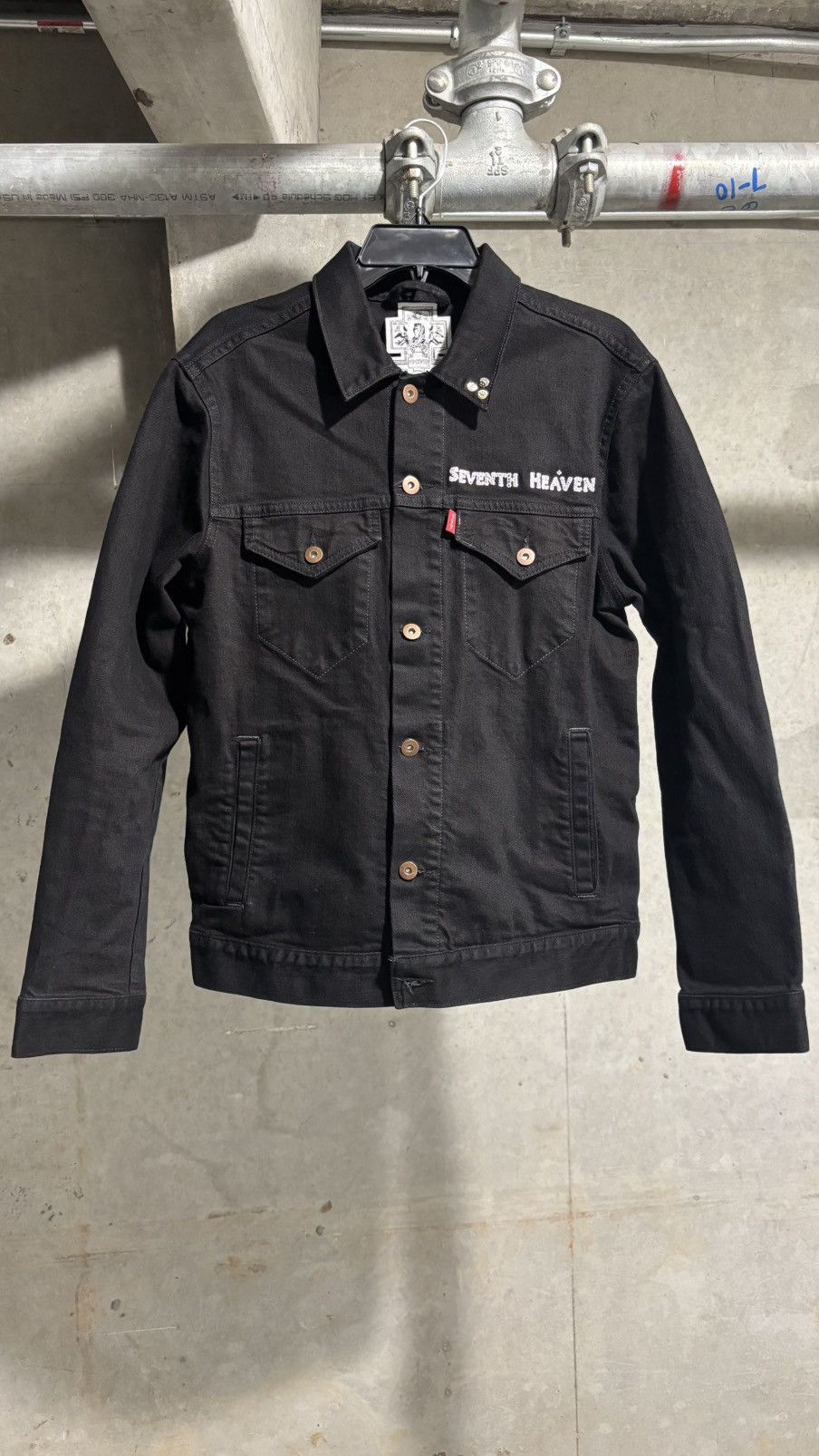Seventh Heaven Seventh Heaven Cross Denim Jacket Size US M / EU 48-50 / 2 - 2 Thumbnail