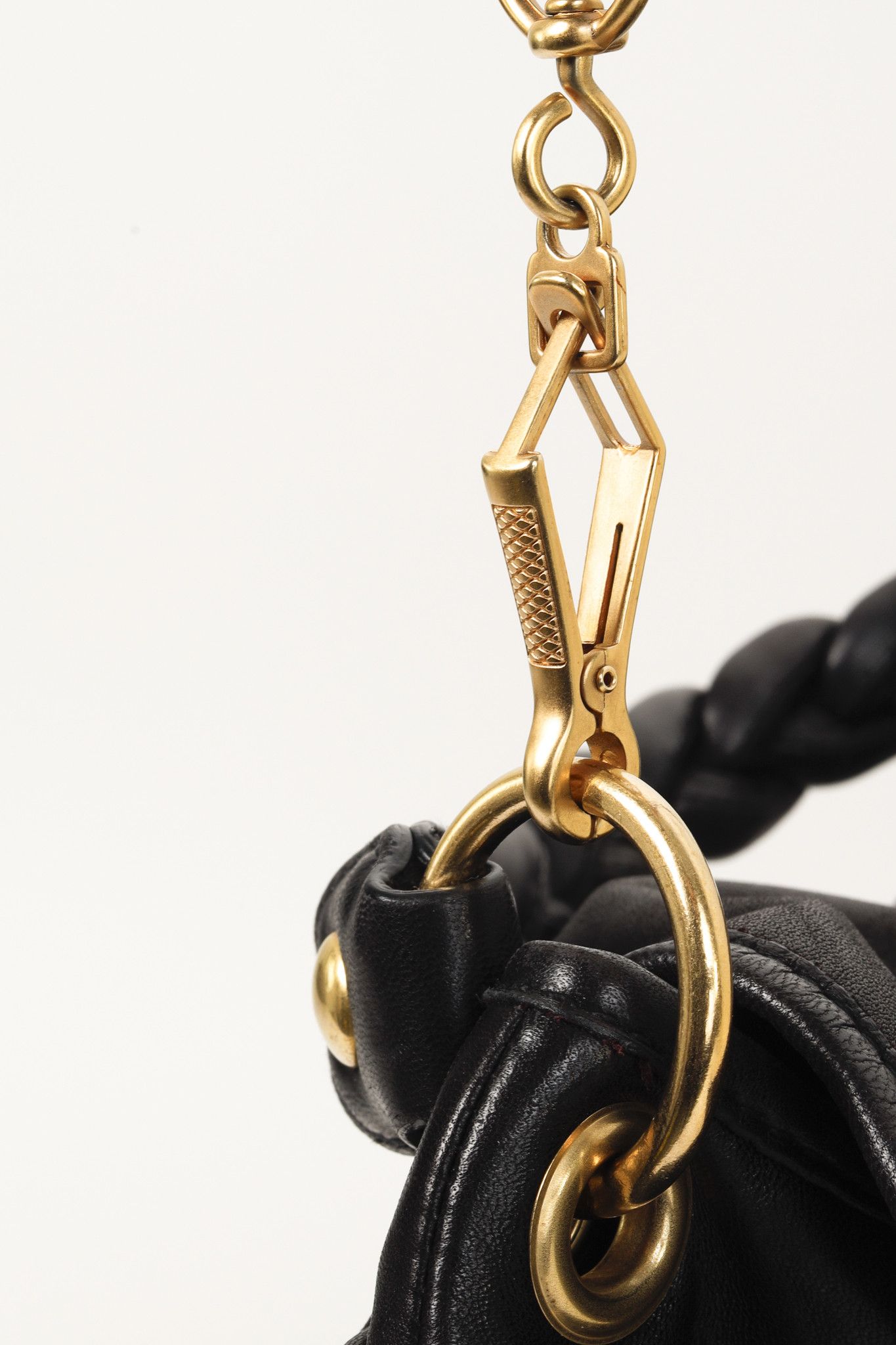 Miu Miu MIU MIU Black Nappa Matelasse Coffer Hobo Bag Size ONE SIZE - 8 Thumbnail