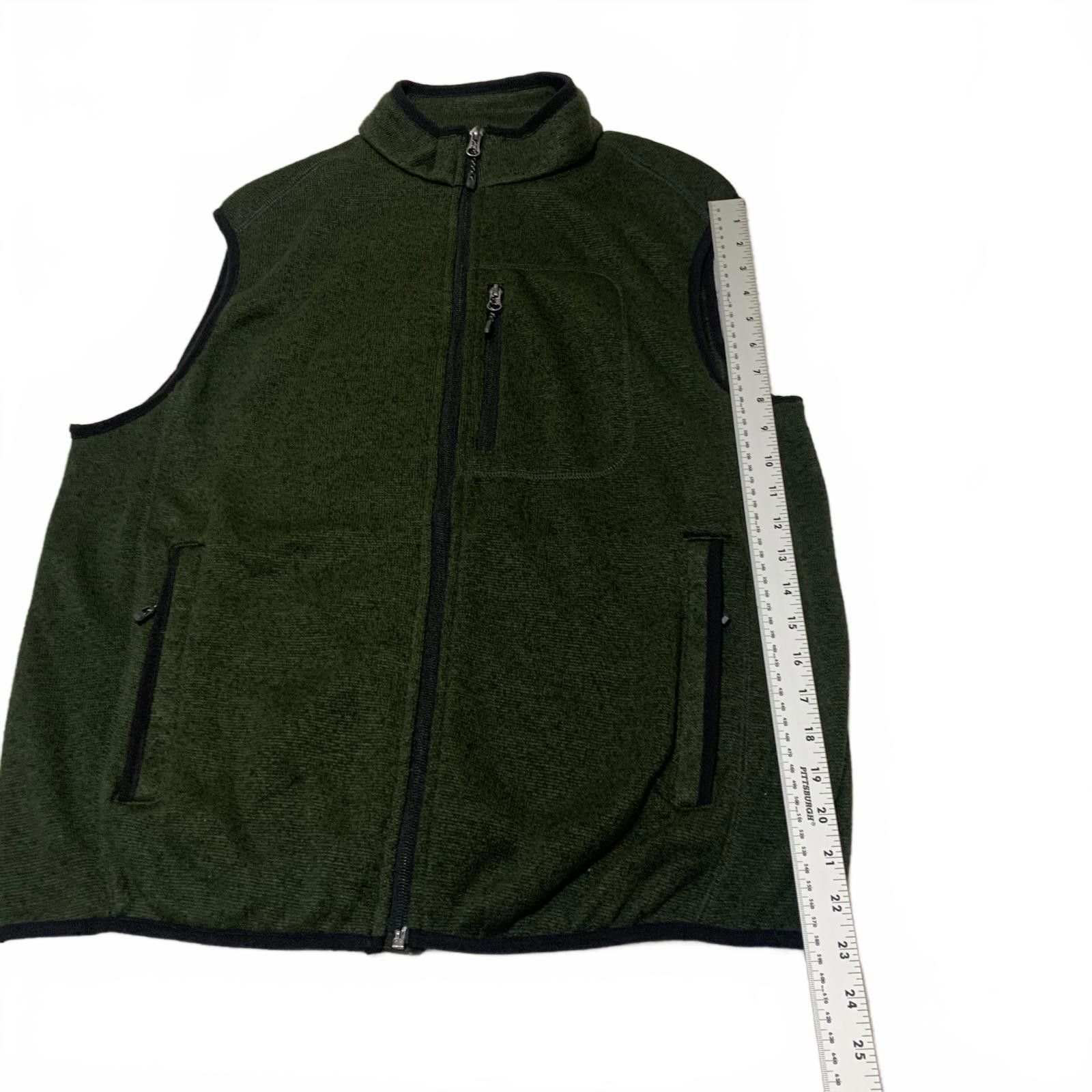 Free Country Free Country Men's Green Fleece Vest Medium Size US M / EU 48-50 / 2 - 10 Thumbnail