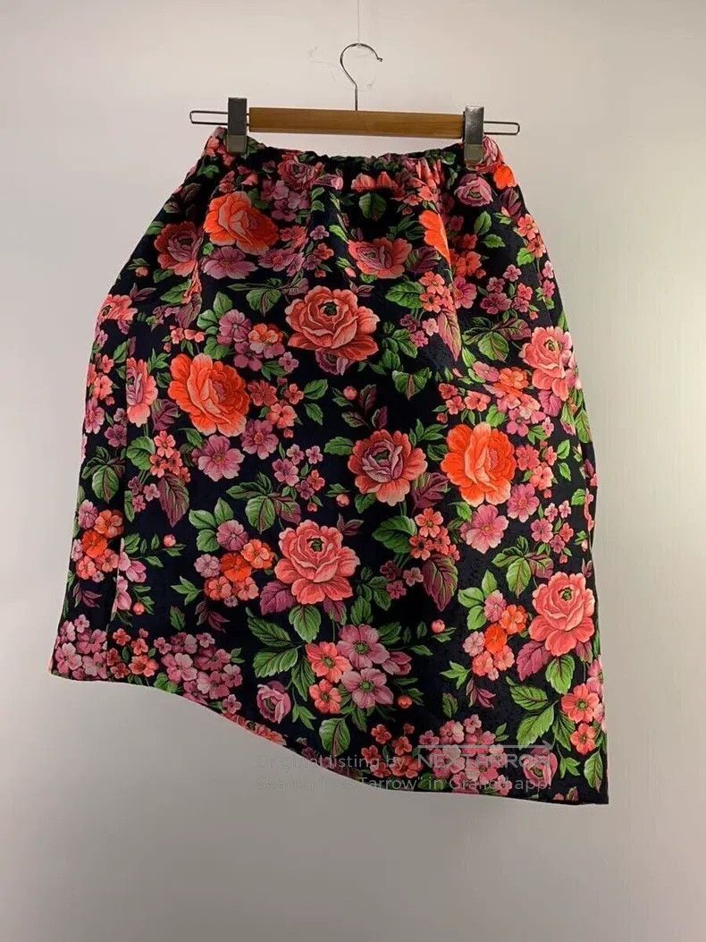 Comme des Garcons Comme Des Garcons size XS Pink Vintage Floral Skirt Size 22" - 2 Thumbnail