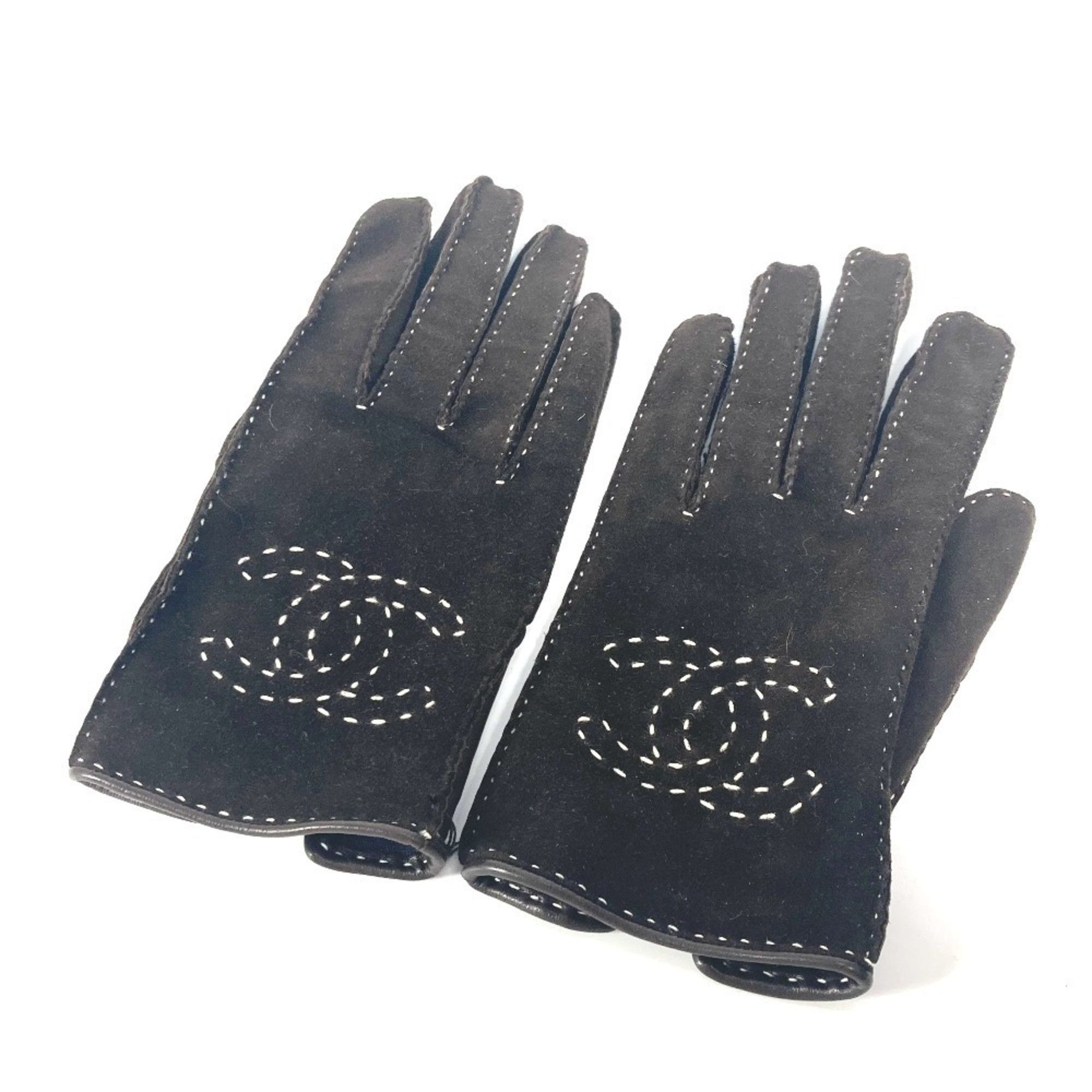 Chanel Chanel Coco Mark gloves Size ONE SIZE - 1 Thumbnail