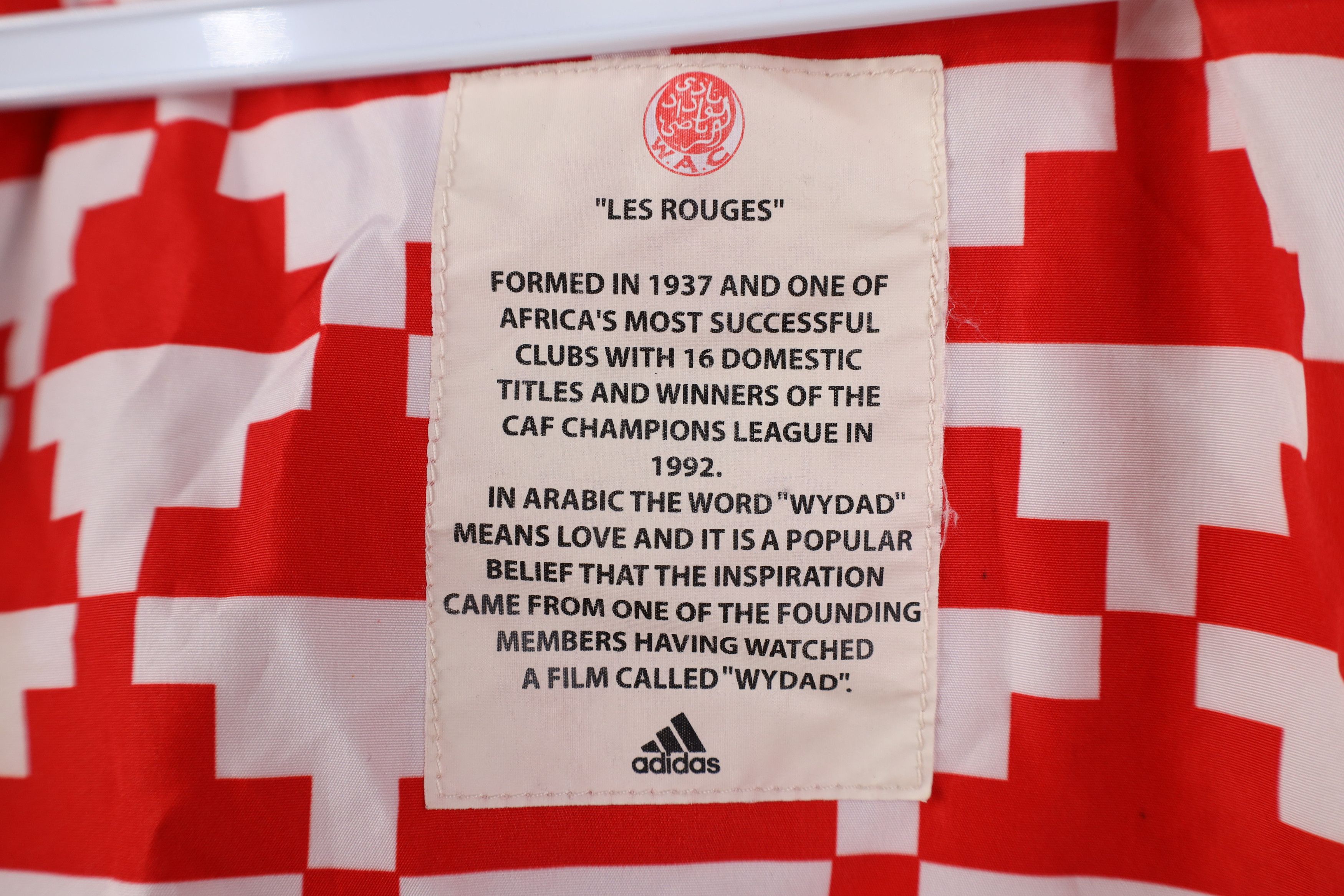 Adidas Vintage Adidas Club Casablanca Football Soccer Jacket Size US S / EU 44-46 / 1 - 12 Thumbnail