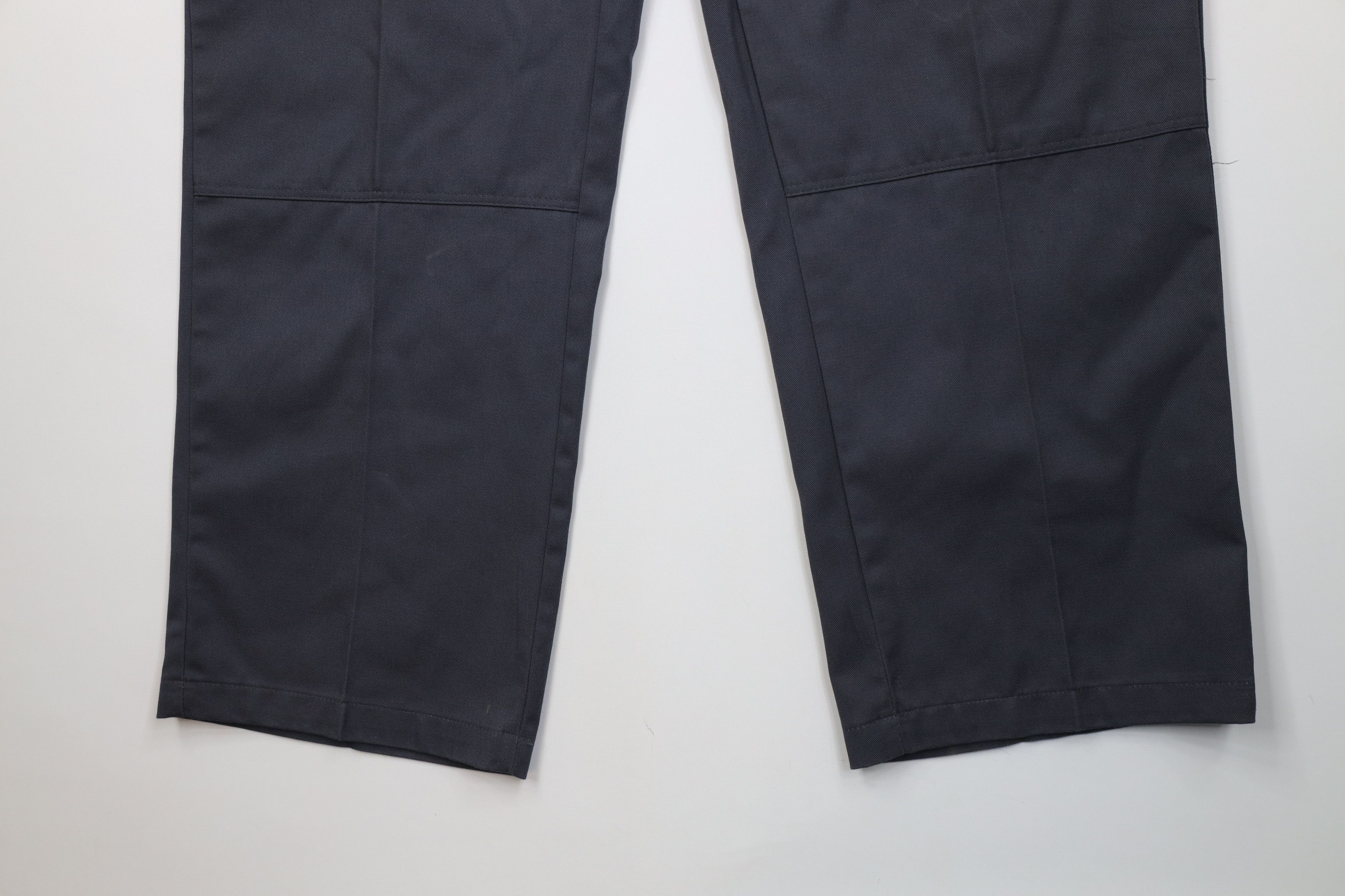 Dickies Vintage Y2K Dickies Double Knee Wide Leg Dungaree Pants Gray Size US 38 / EU 54 - 4 Thumbnail