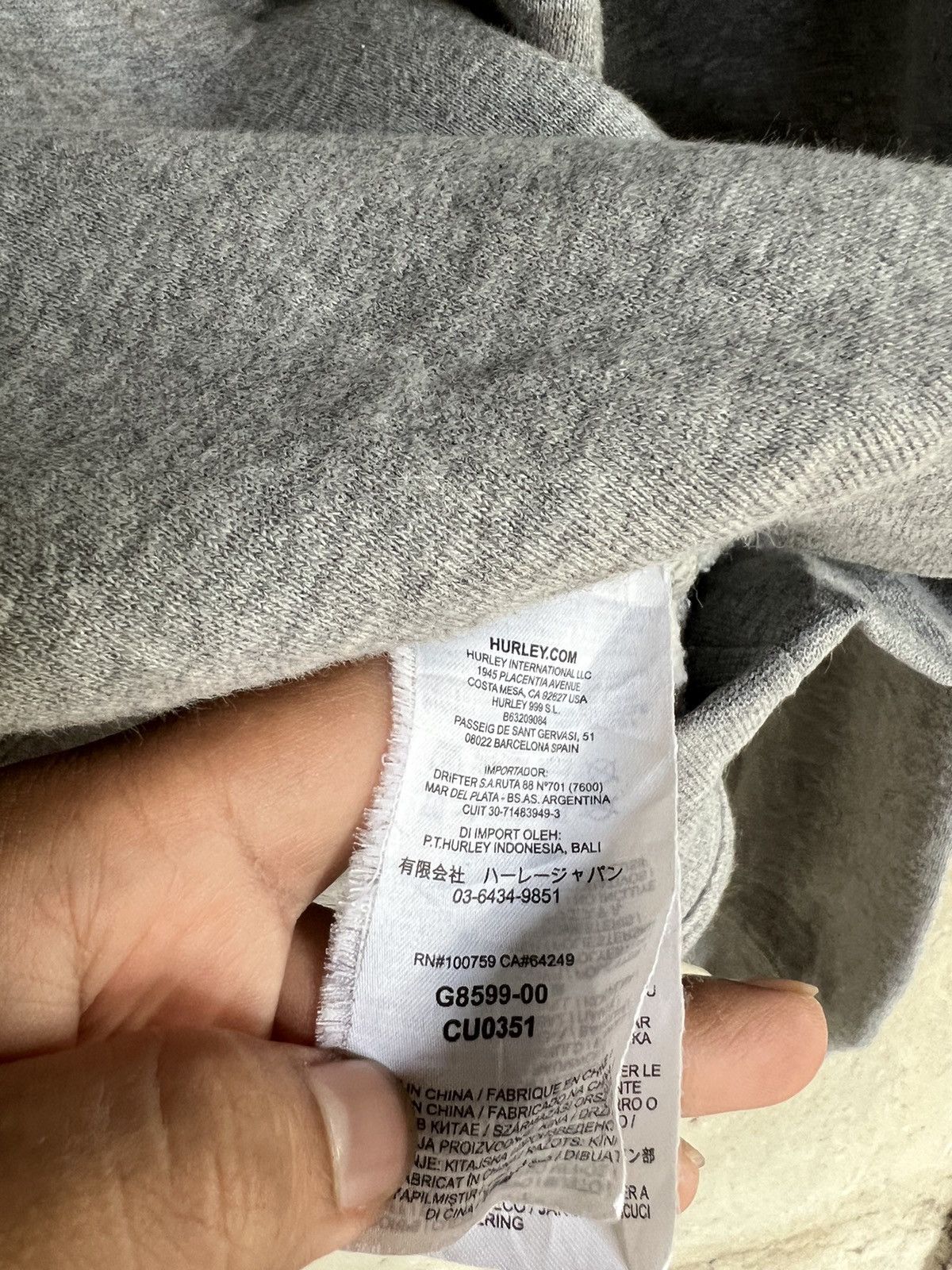 Hurley Hurley Spell Out Hoodies Size US M / EU 48-50 / 2 - 7 Thumbnail