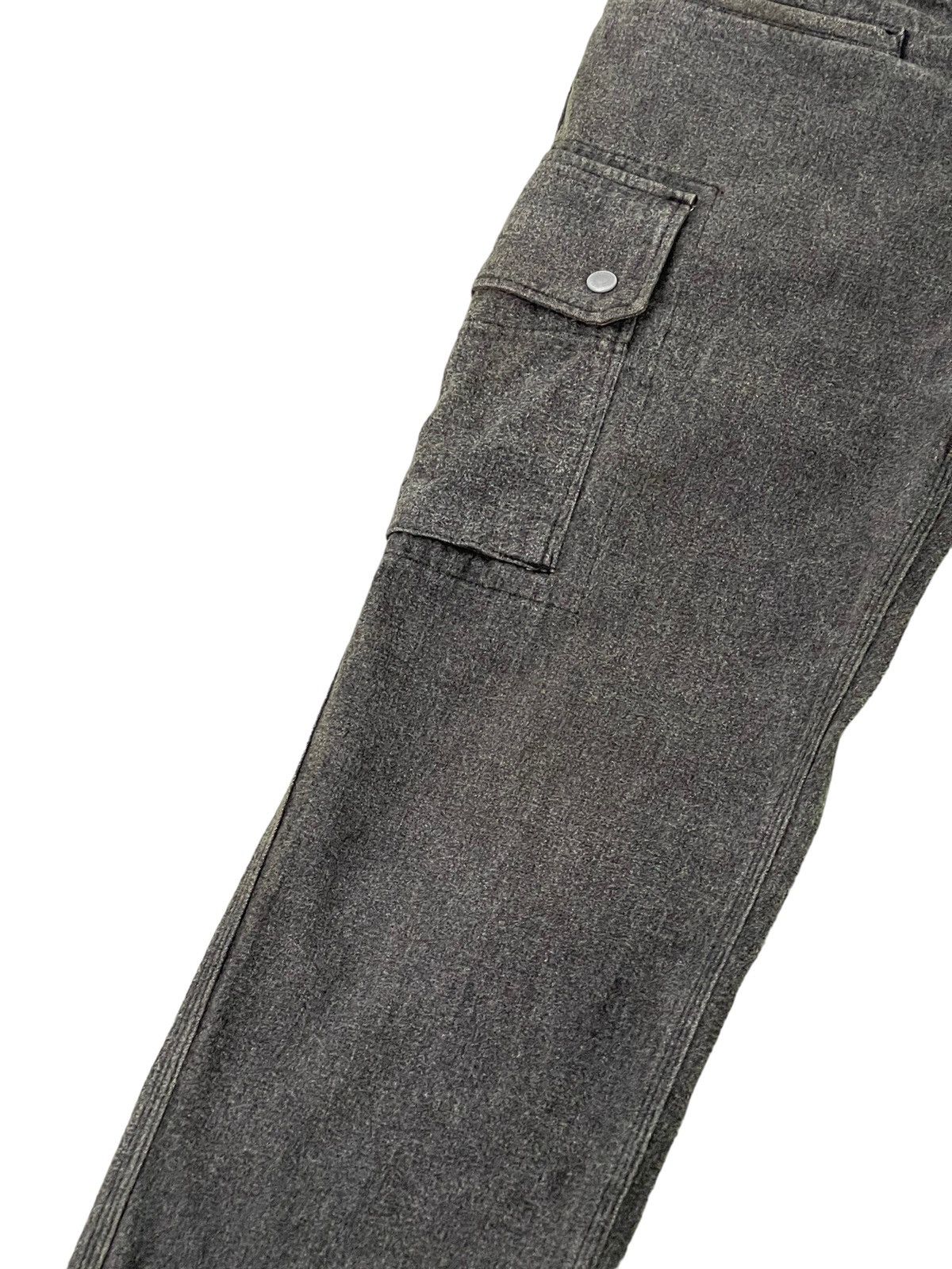 Japanese Brand Moleskin Cargo Acoustic Japan Thick Regular 7🟦2 Size US 31 - 6 Thumbnail