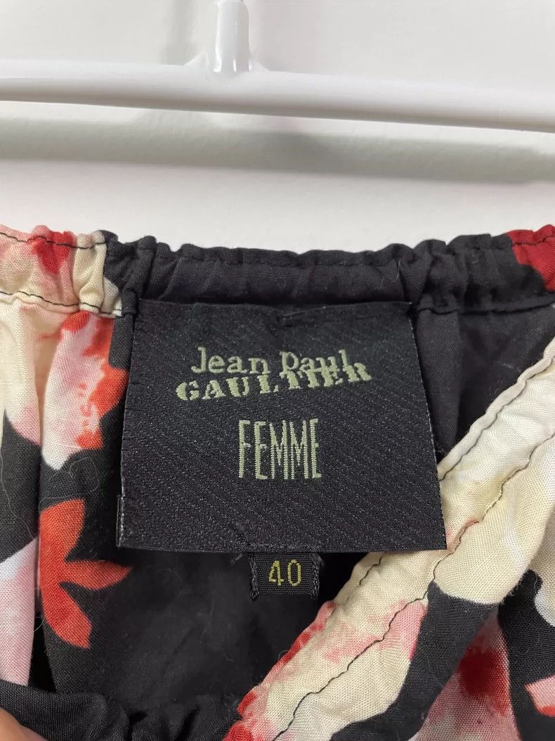 Jean Paul Gaultier Jean paul gaultier cherry blossom color matching skirt 2503 Size 39" - 3 Thumbnail