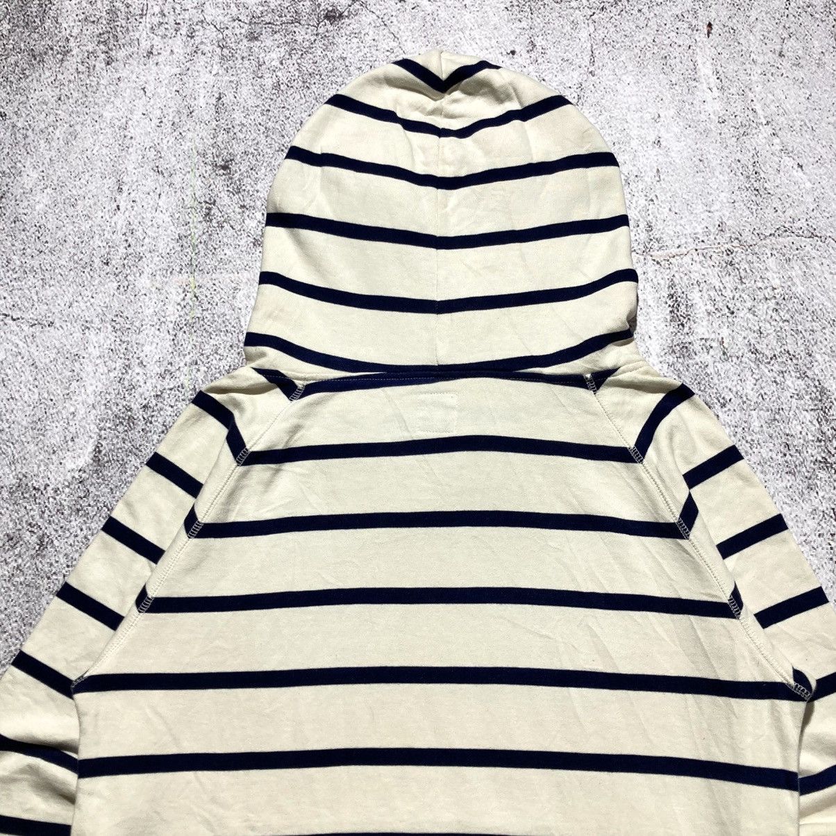 go slow caravan 2000s Go Slow Caravan Striped Unique Hoodie Kapital Style Size US L / EU 52-54 / 3 - 14 Thumbnail