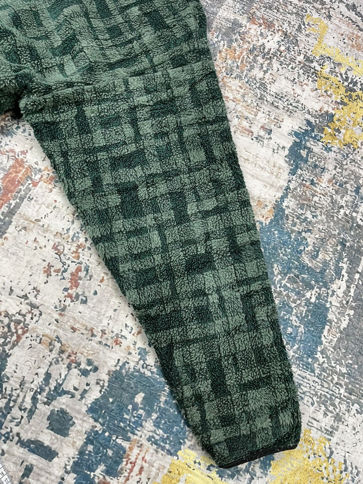 Columbia Vintage Columbia Sportswear Plaid Green Fleece Jacket Size US M / EU 48-50 / 2 - 7 Thumbnail