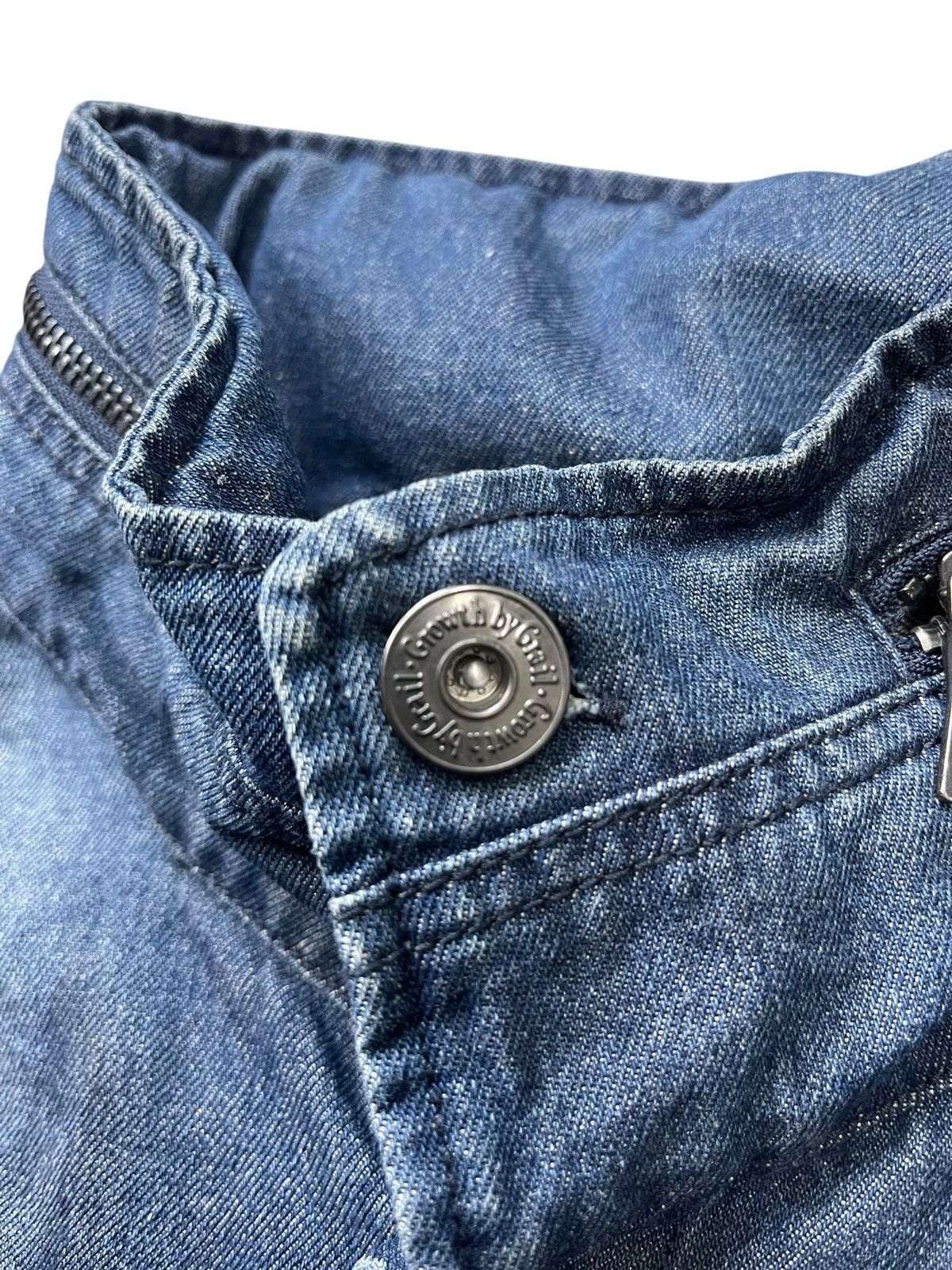 Japanese Brand Vintage Growth By Grail Denim Jacket Civarize Size US M / EU 48-50 / 2 - 10 Thumbnail