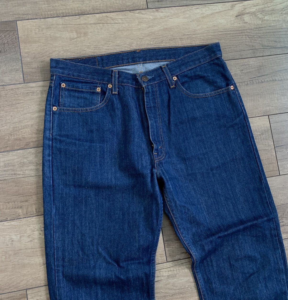 Levi's Vintage Levi's 581 Blue Wide Jeans Denim Pants Size US 34 / EU 50 - 6 Thumbnail