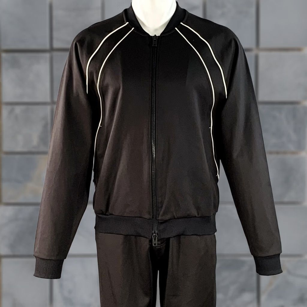 Y-3 Y-3 Zip Up Drawstring Tracksuit Black White Polyamide Blend Size M Size US 31 - 1 Thumbnail