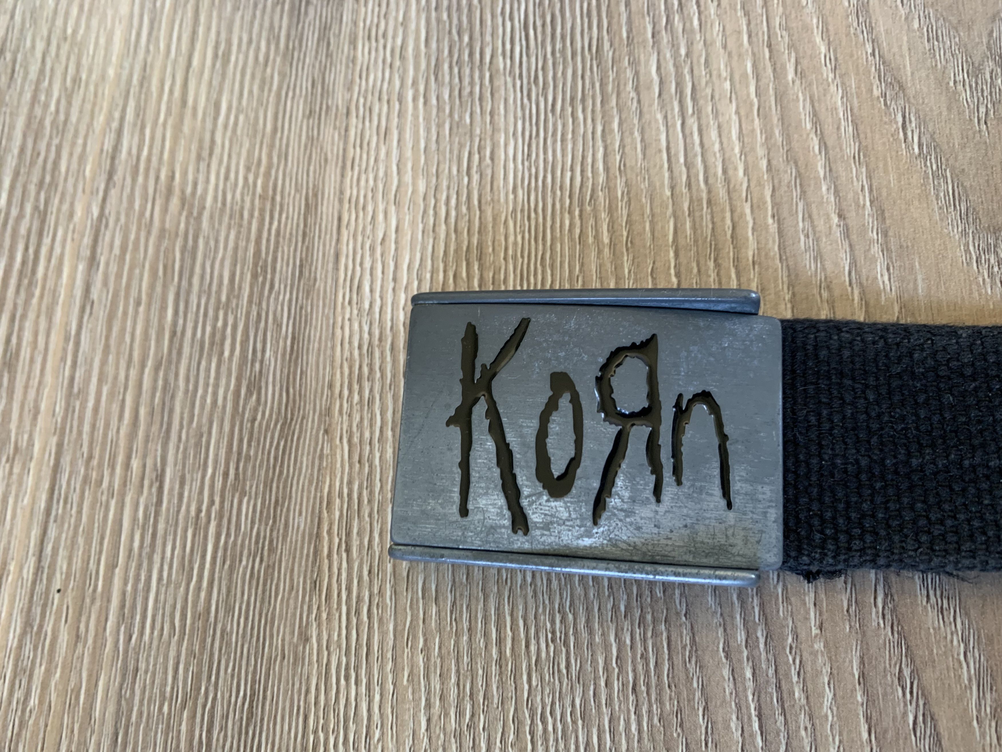 Band Tees Rare Vintage Korn Textile Belt Size ONE SIZE - 4 Thumbnail