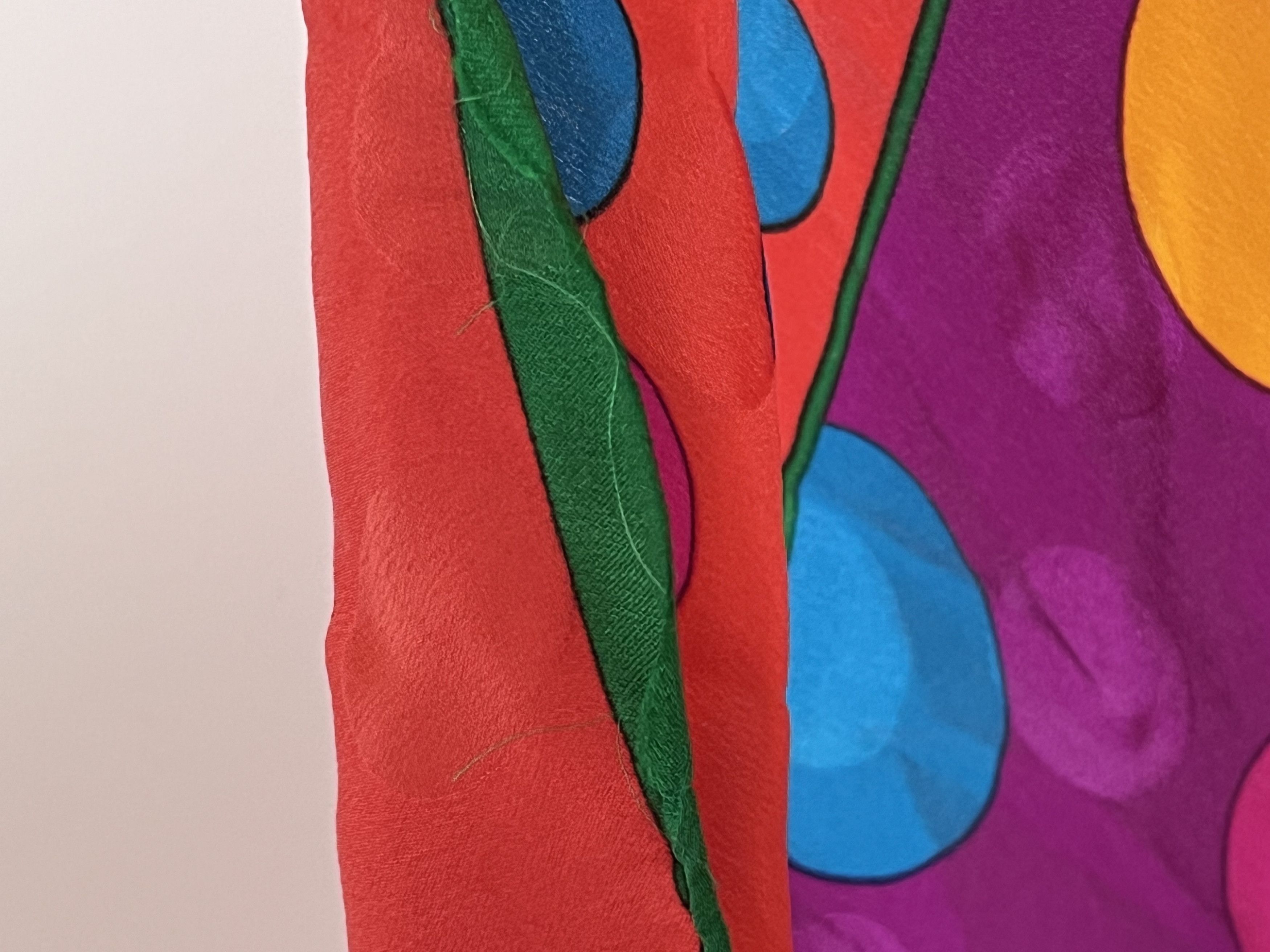 Yves Saint Laurent YVES SAINT LAURENT YSL SILK SCARF 90s VINTAGE HAND ROLL Size ONE SIZE - 7 Thumbnail