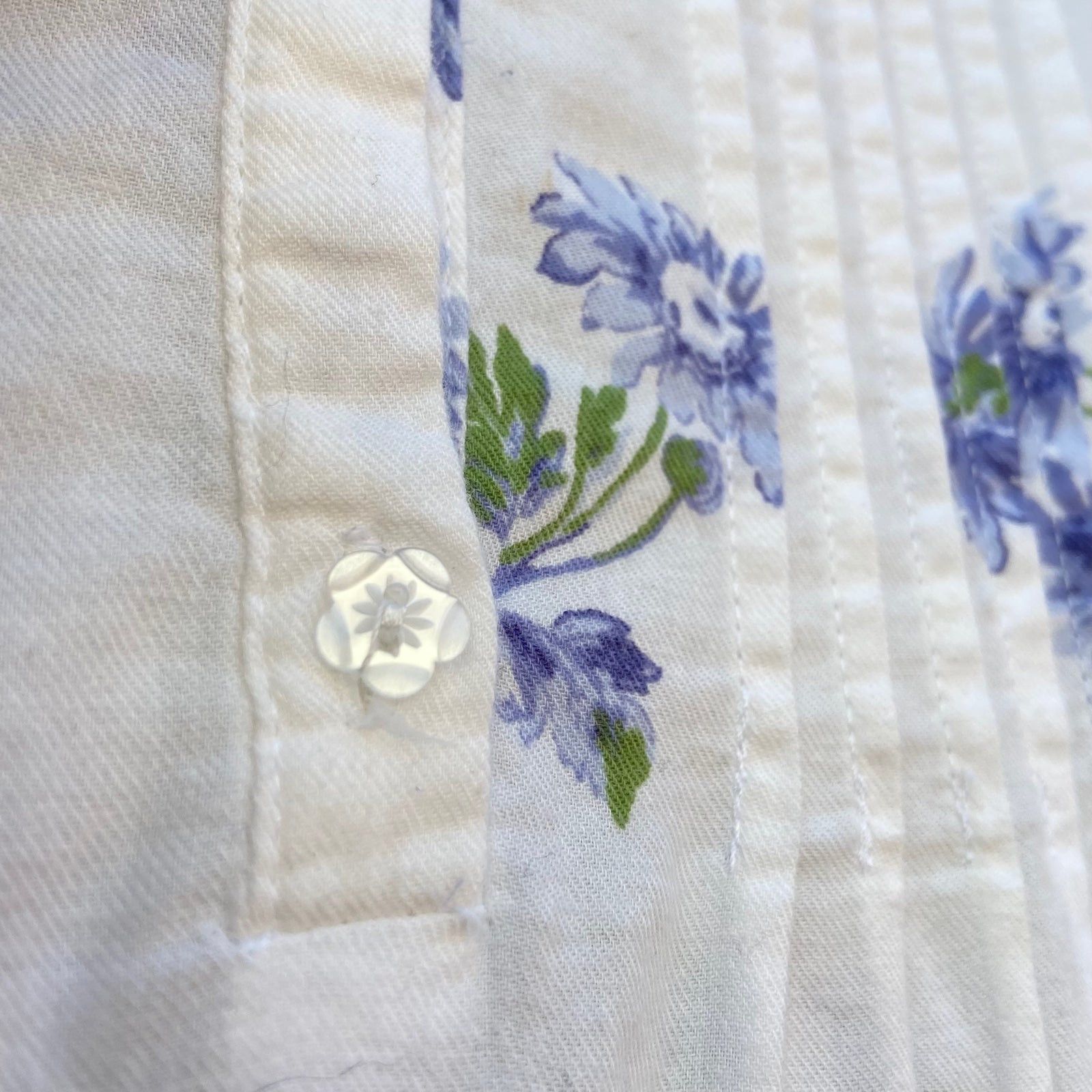 Laura Ashley Vintage 80’s Laura Ashley Purple Daisy Dress/Nightgown Size M / US 6-8 / IT 42-44 - 5 Thumbnail