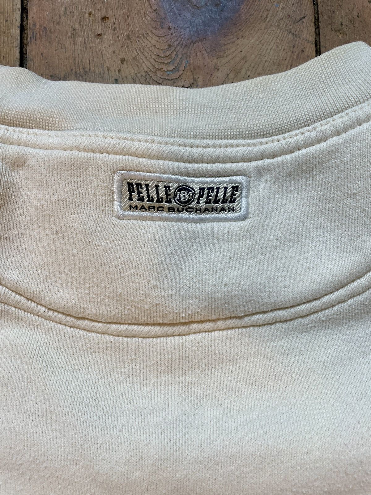 Pelle Pelle Rare Vintage Pelle Pelle Marc Buchanan sweatshirt 80s Size US L / EU 52-54 / 3 - 4 Thumbnail