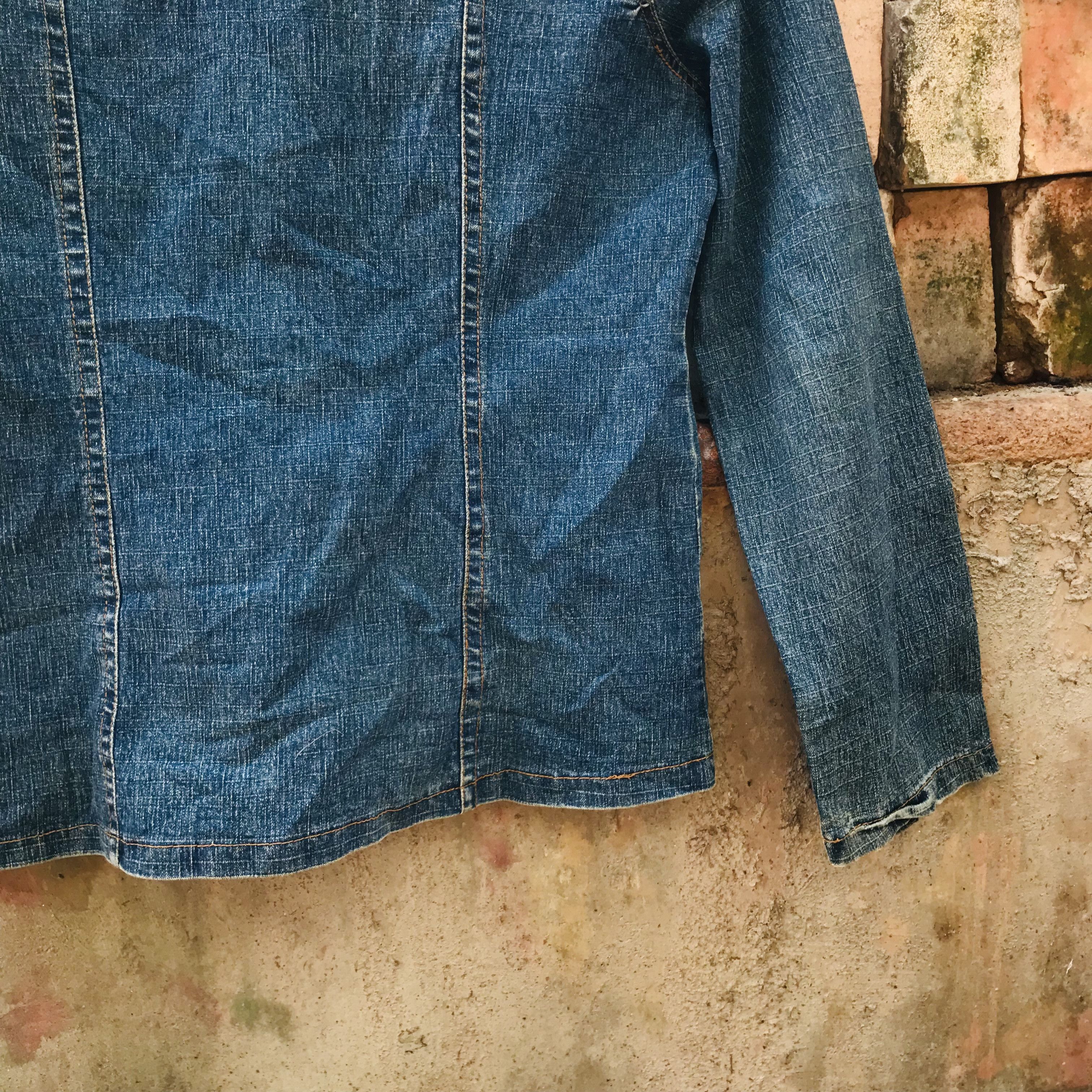Japanese Brand × Vintage Vintage Japanese Denim Shirt Size M / US 6-8 / IT 42-44 - 7 Thumbnail