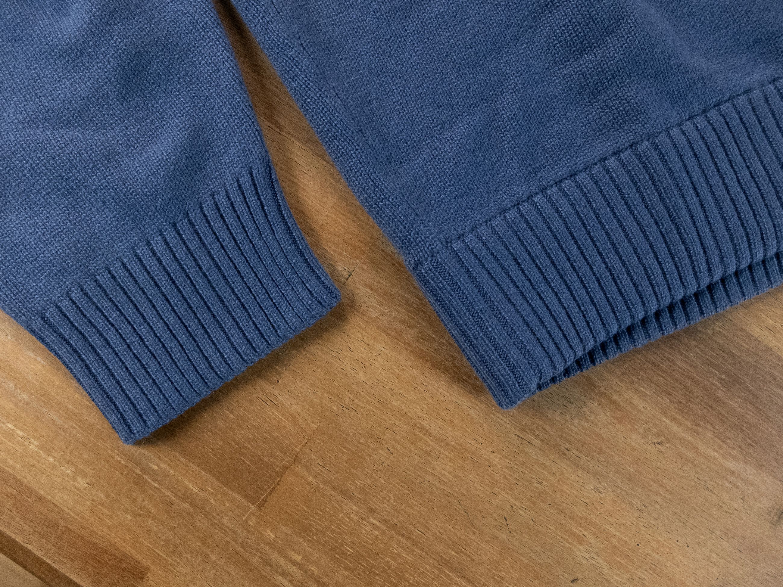 Loro Piana LORO PIANA Scanda blue baby cashmere crewneck sweater XXL q Size US XXL / EU 58 / 5 - 7 Thumbnail