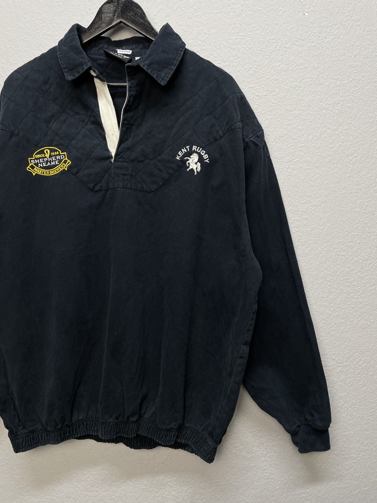 Vintage Vintage 80s Nike Polo Kent Rugby Y2K Striped Sweatshirt Size US M / EU 48-50 / 2 - 5 Thumbnail