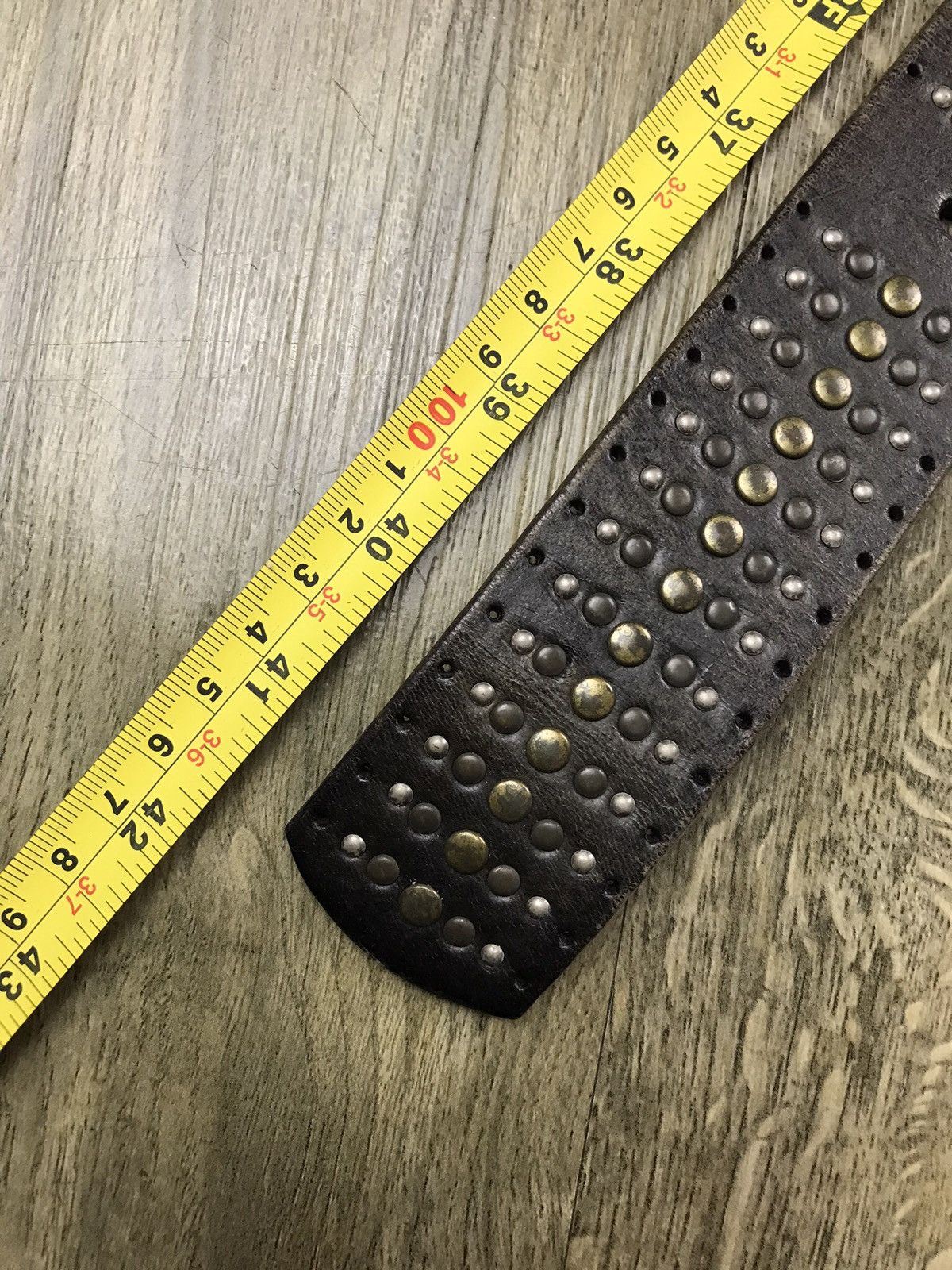 Japanese Brand × Leather STUDDED LEATHER WAIST BELT STEAMPUNK Size ONE SIZE - 16 Thumbnail